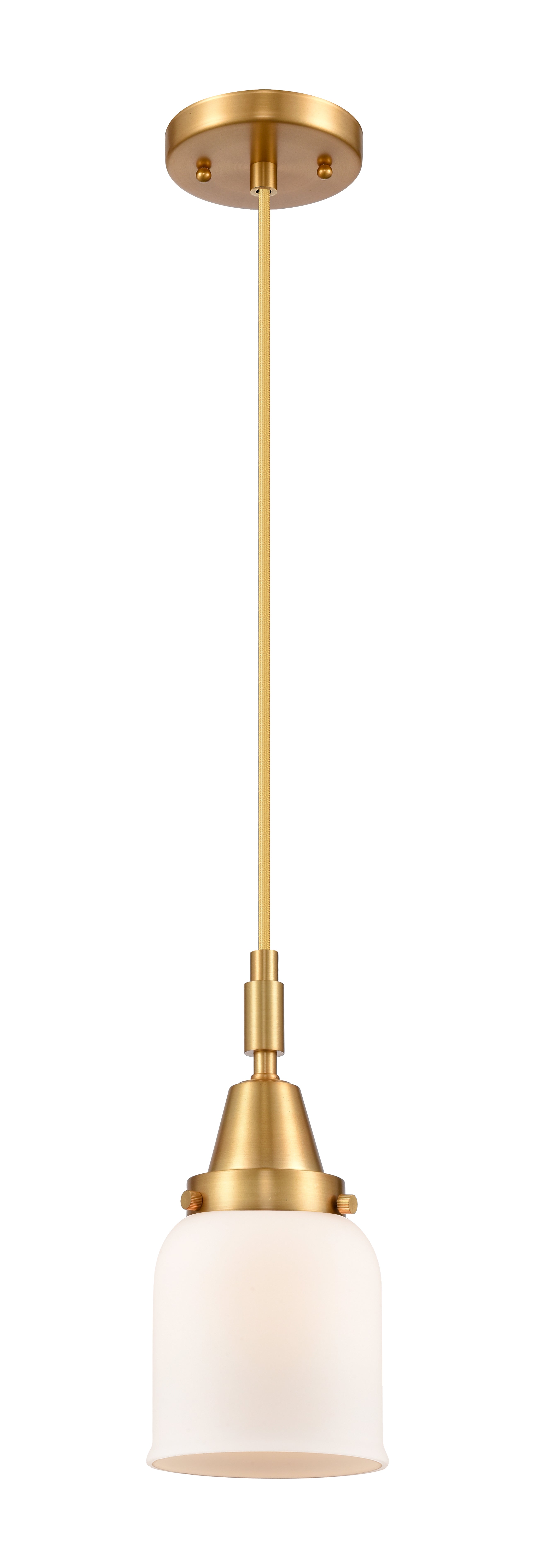 Caden Mini Pendant Antique Brass Glass