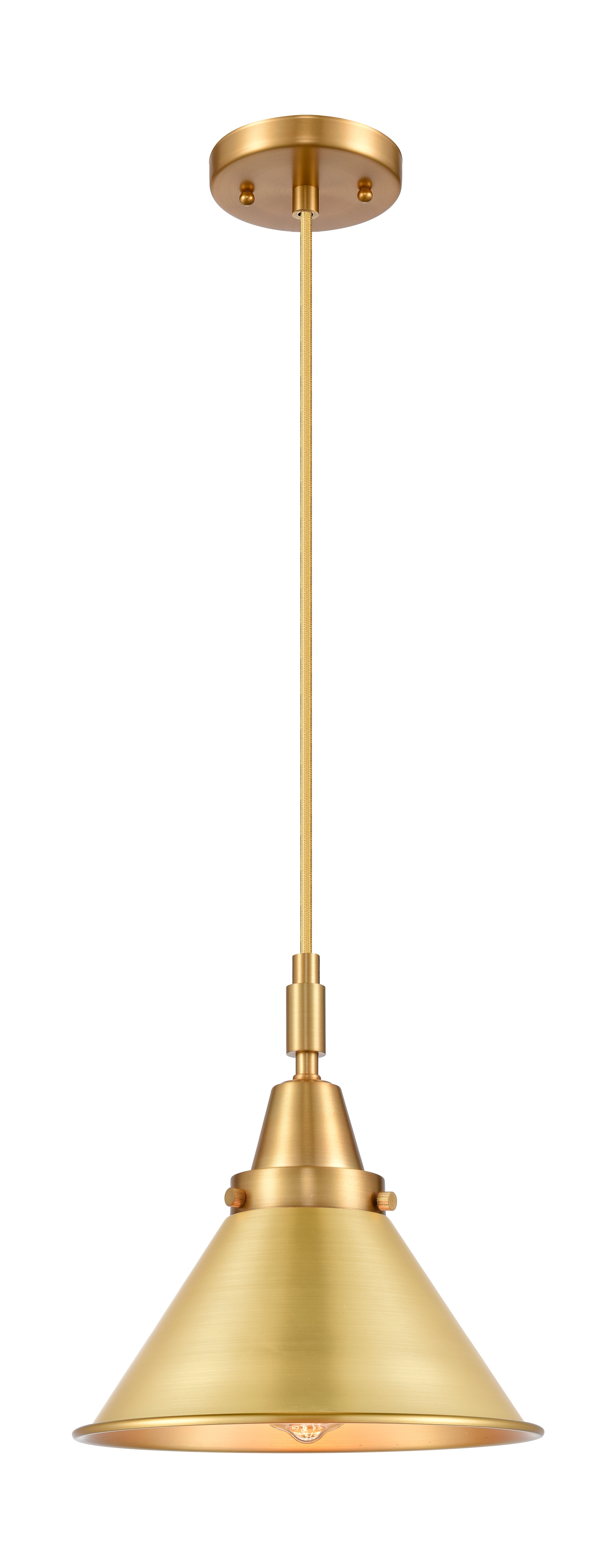 Caden Mini Pendant Antique Brass Steel