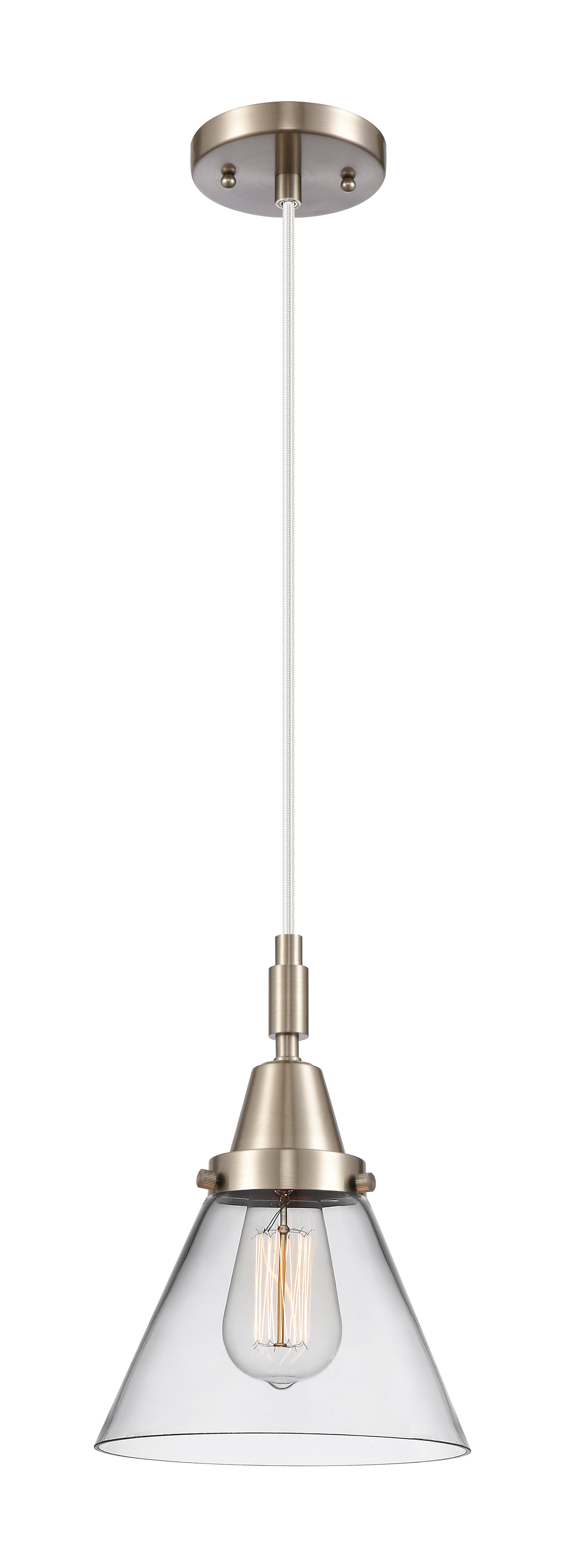 Caden Mini Pendant Antique Brass Finish