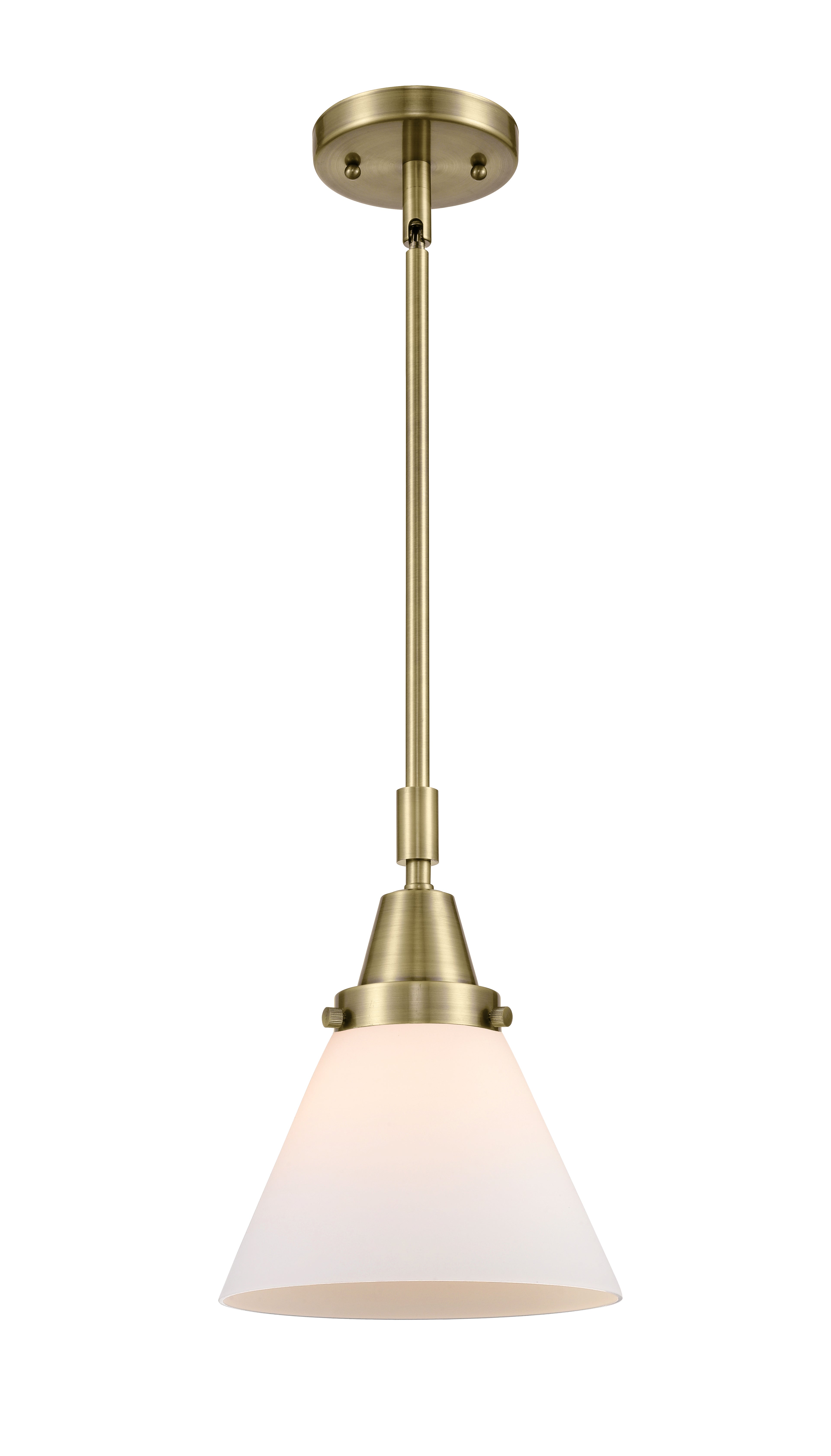 Caden Mini Pendant Antique Brass Finish