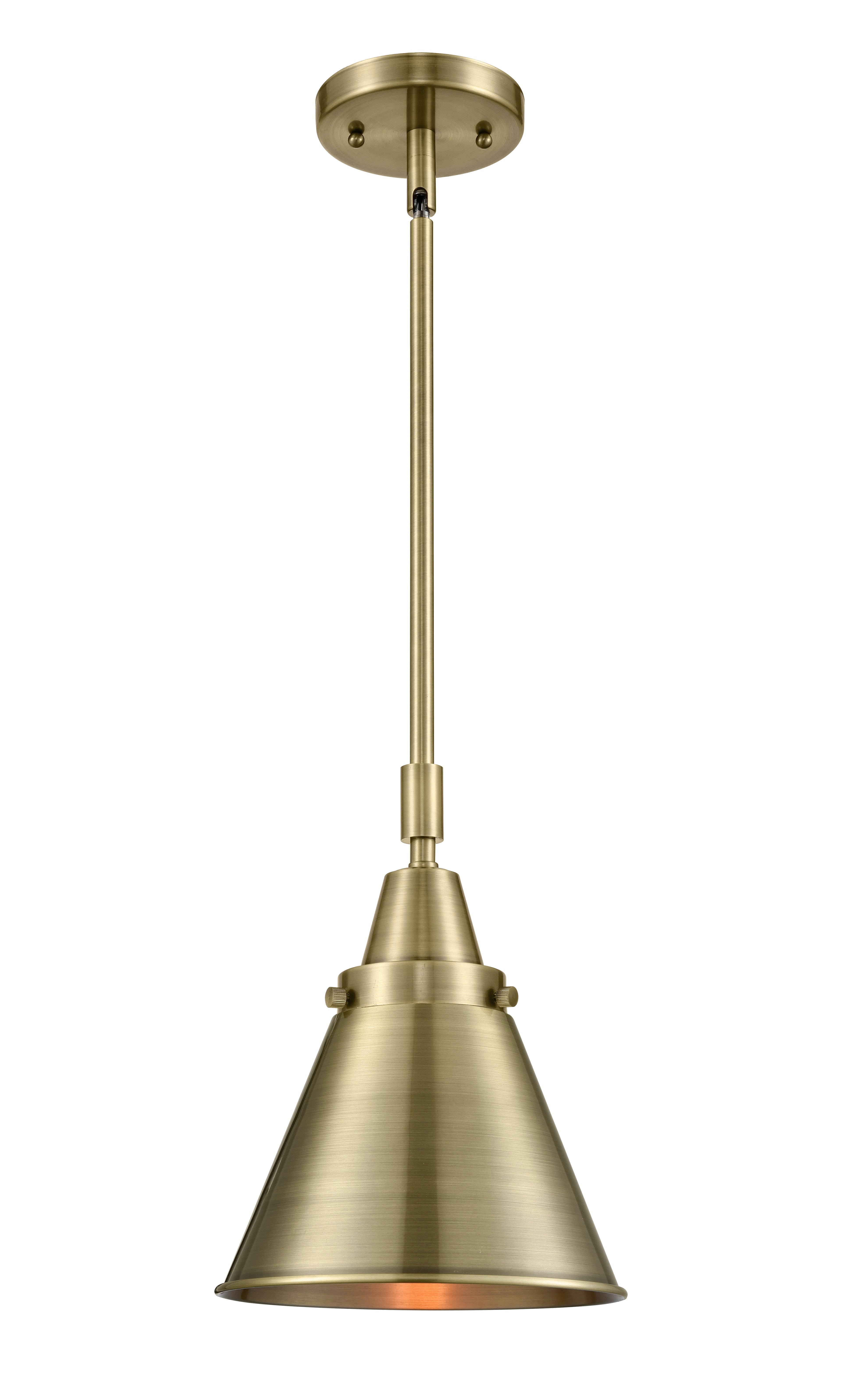 Caden Mini Pendant Antique Brass Steel