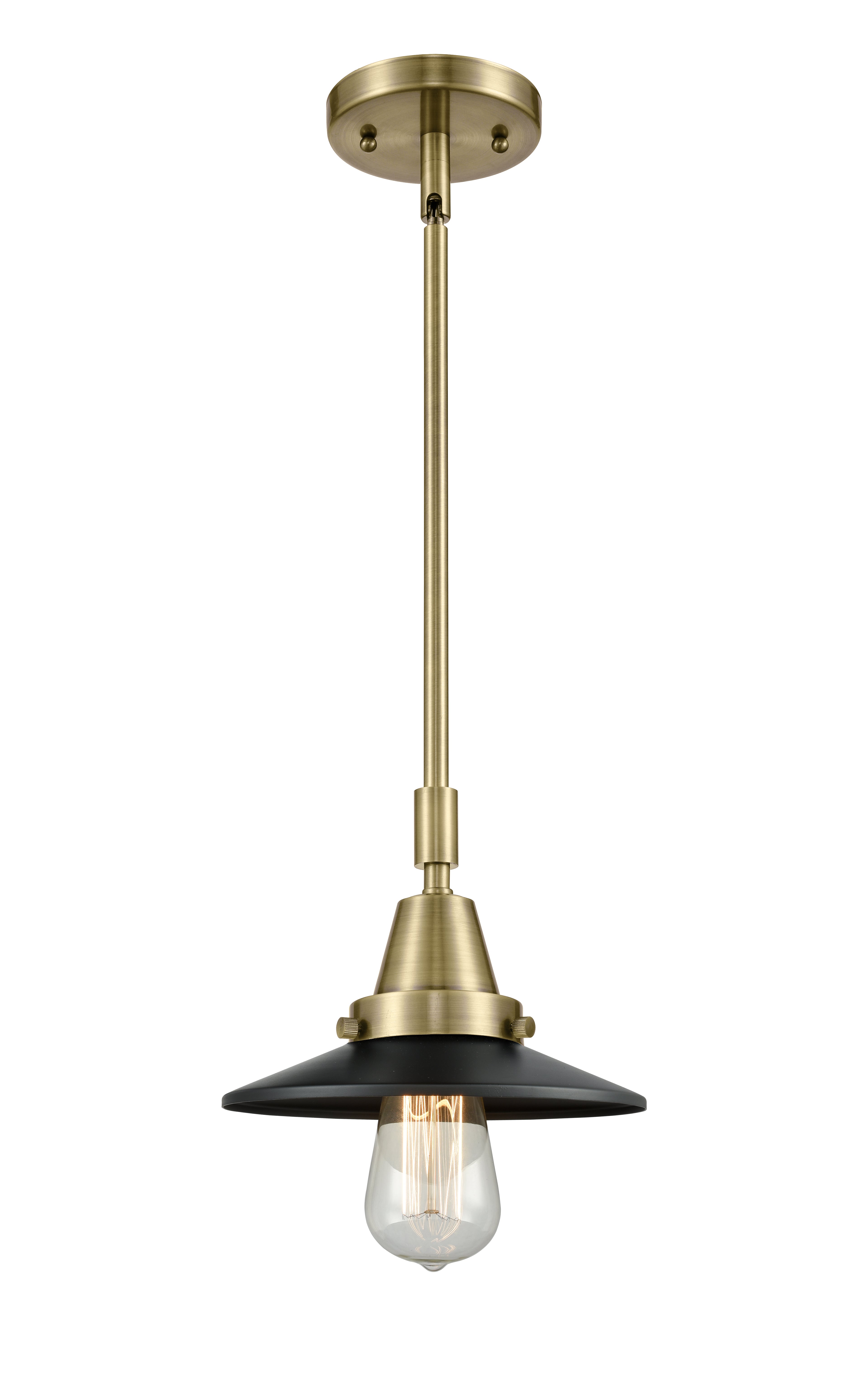 Caden Mini Pendant Antique Brass Steel