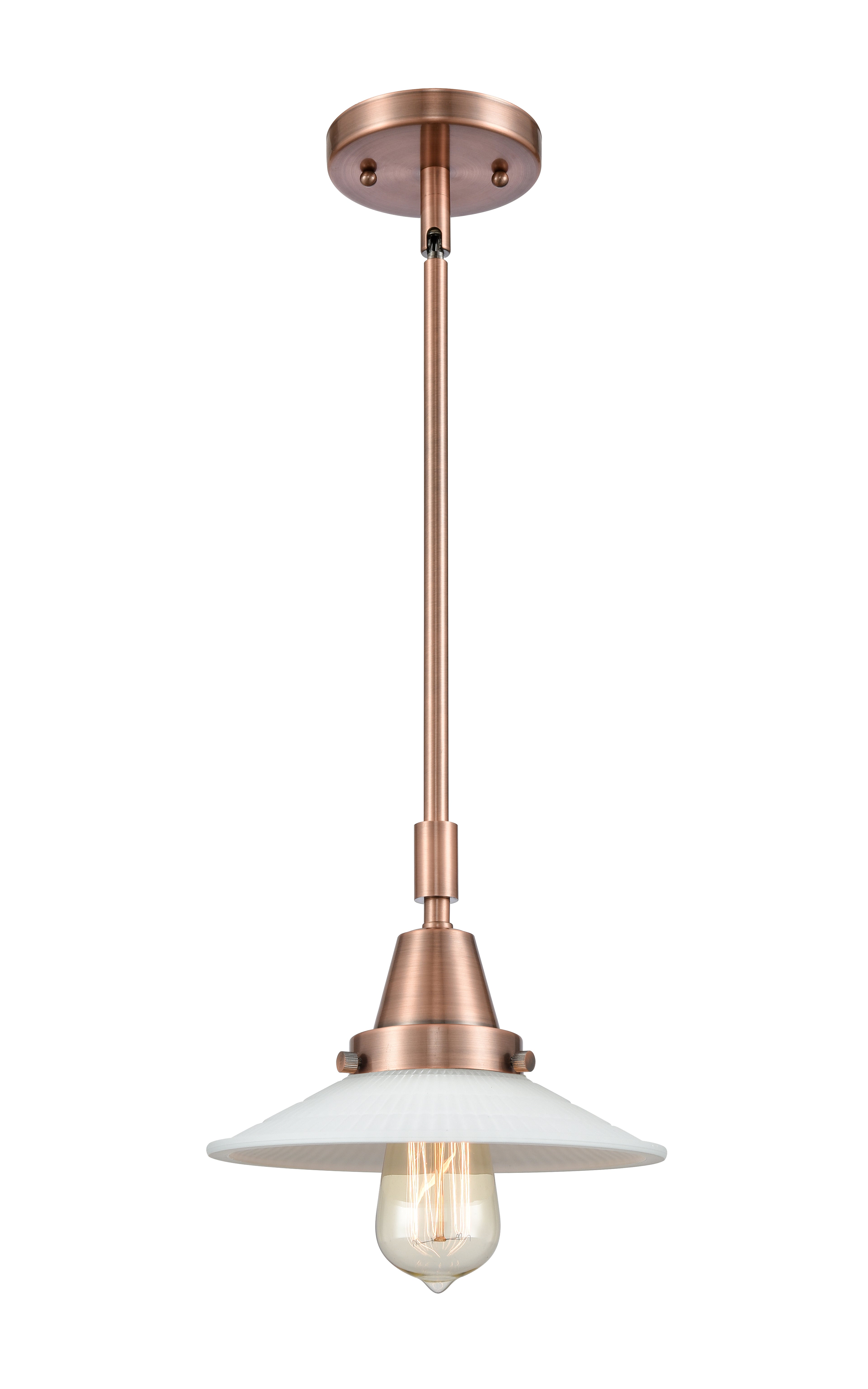 Caden Mini Pendant Antique Brass Finish