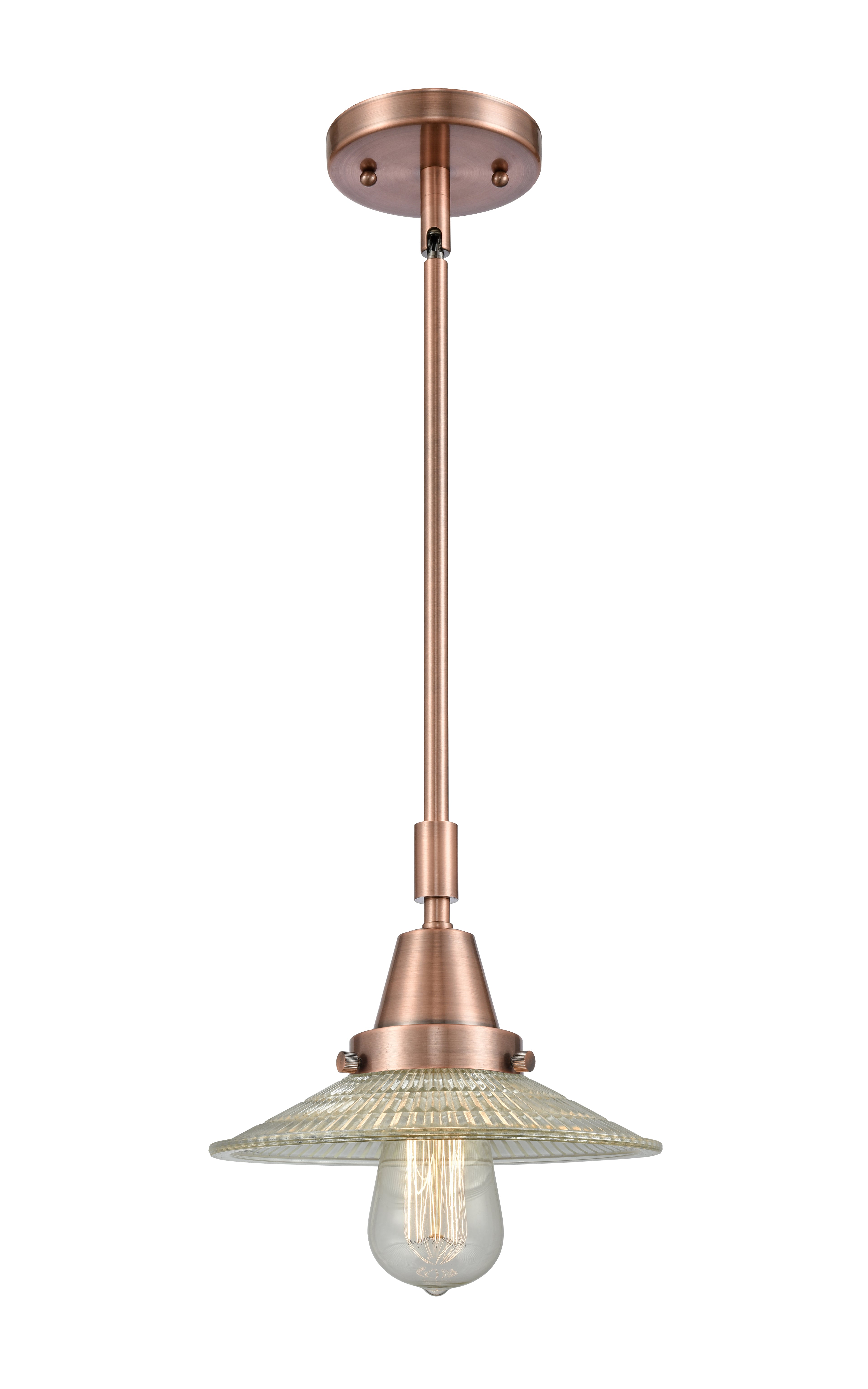 Caden Mini Pendant Antique Brass Finish