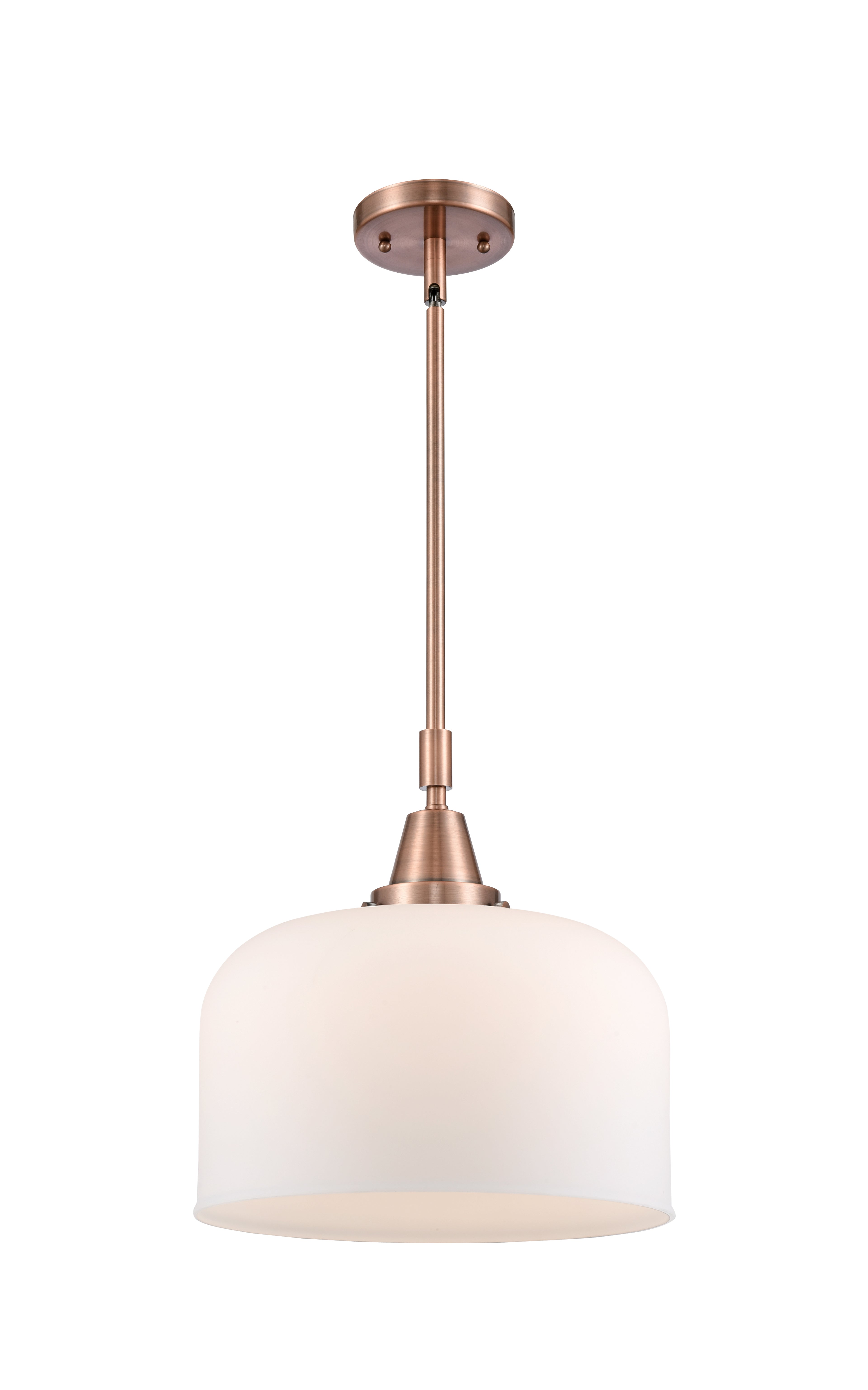 Caden Mini Pendant Antique Brass Glass