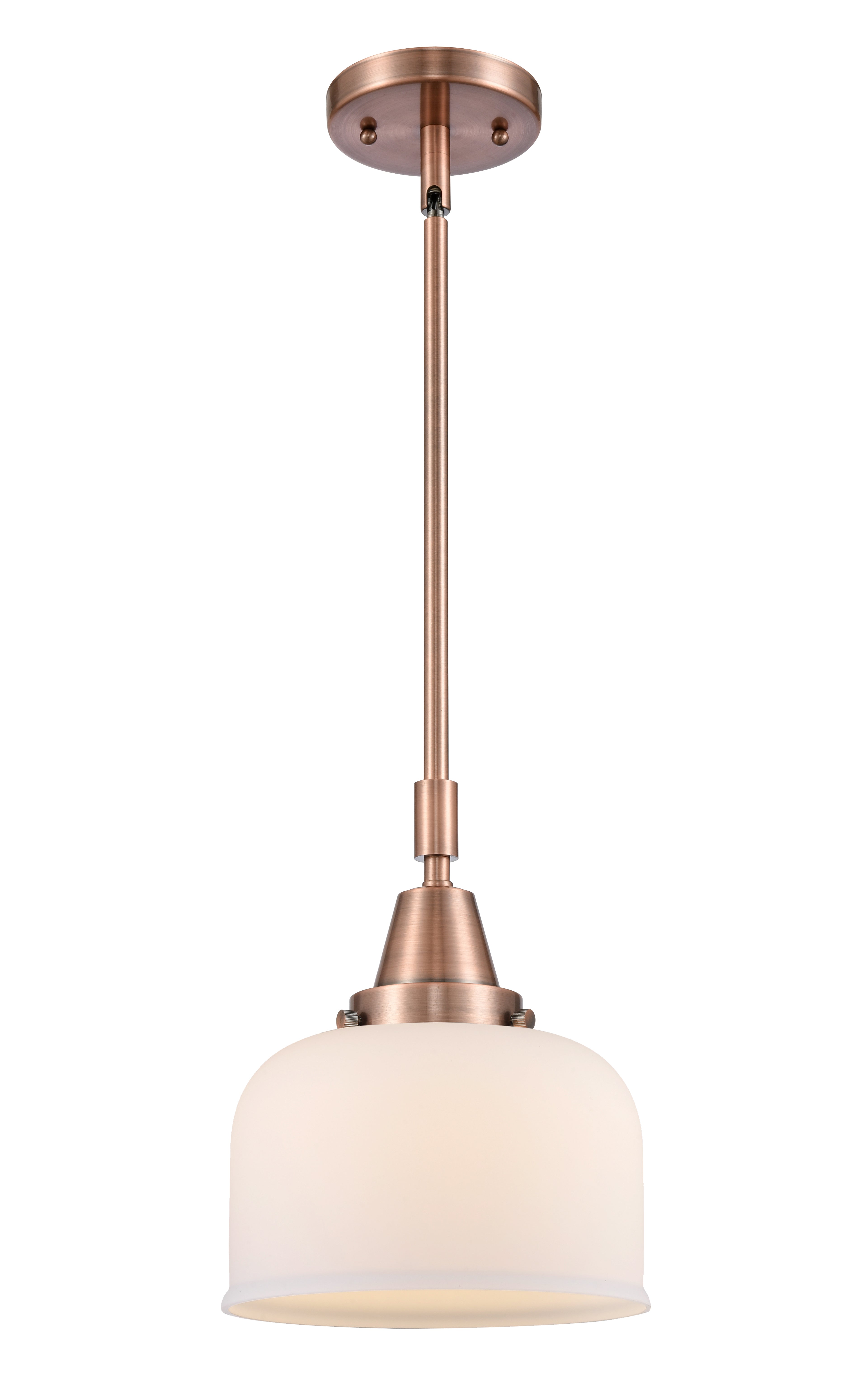 Caden Mini Pendant Antique Brass Glass