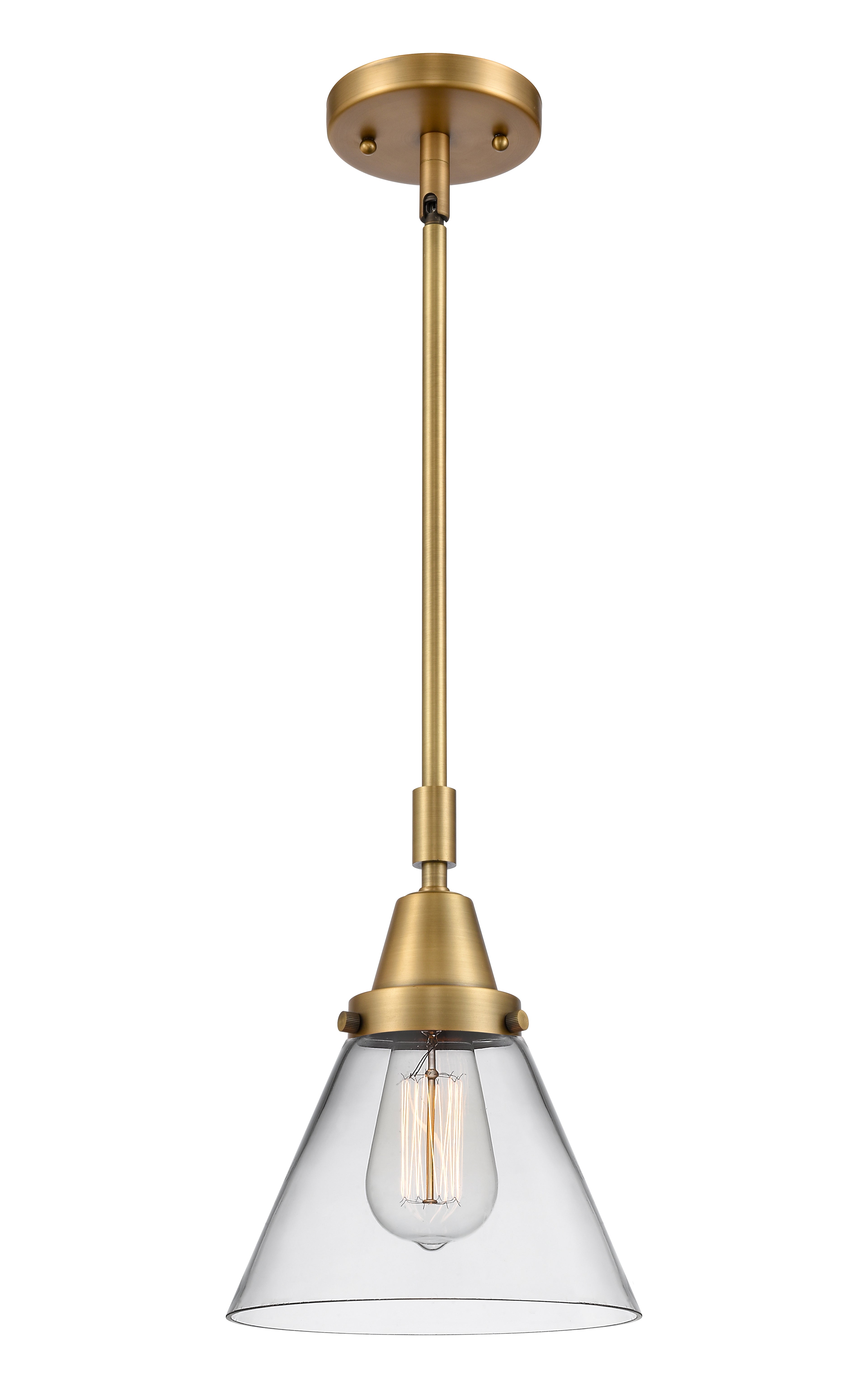 Caden Mini Pendant Antique Brass Finish