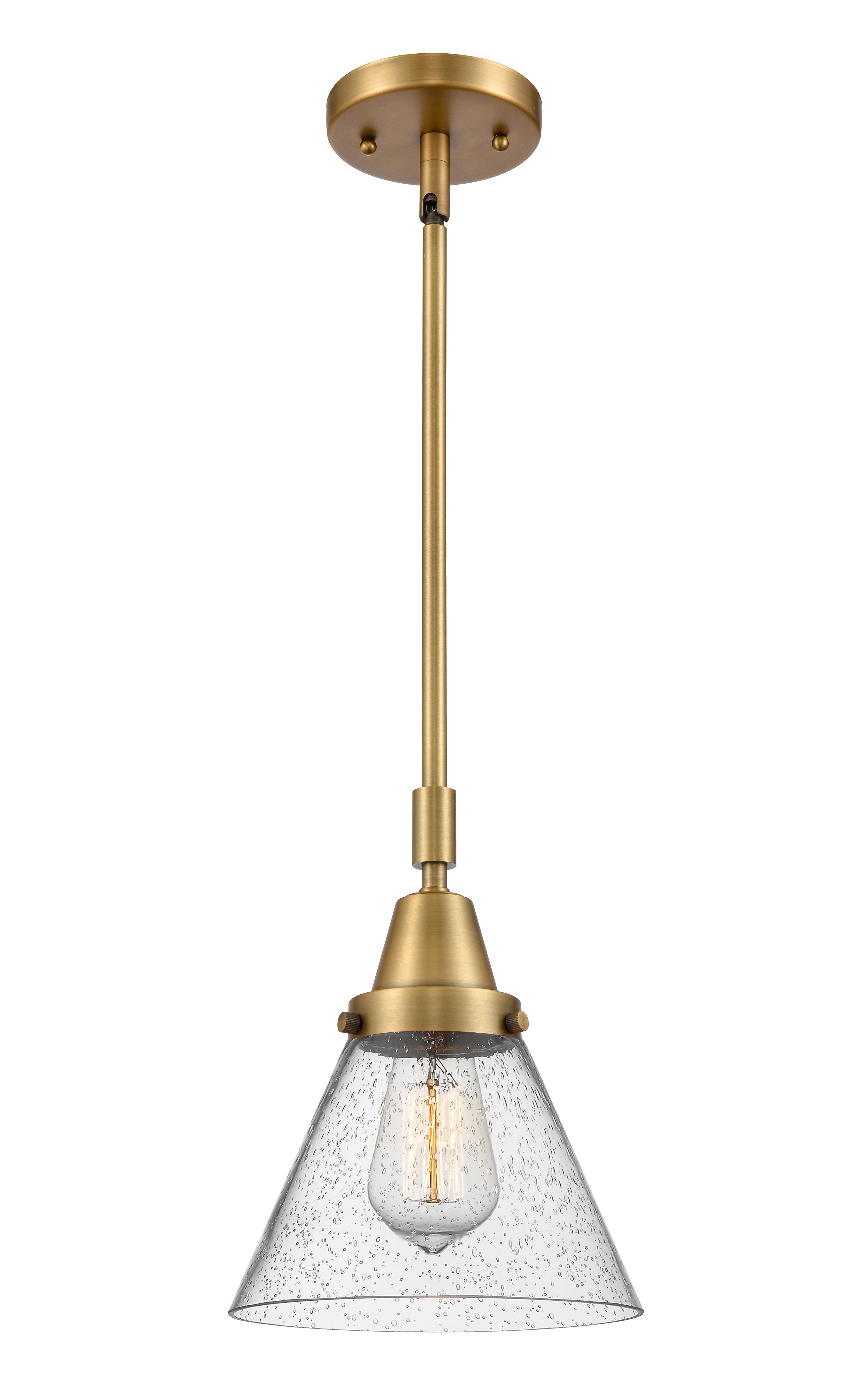 Caden Mini Pendant Antique Brass Finish