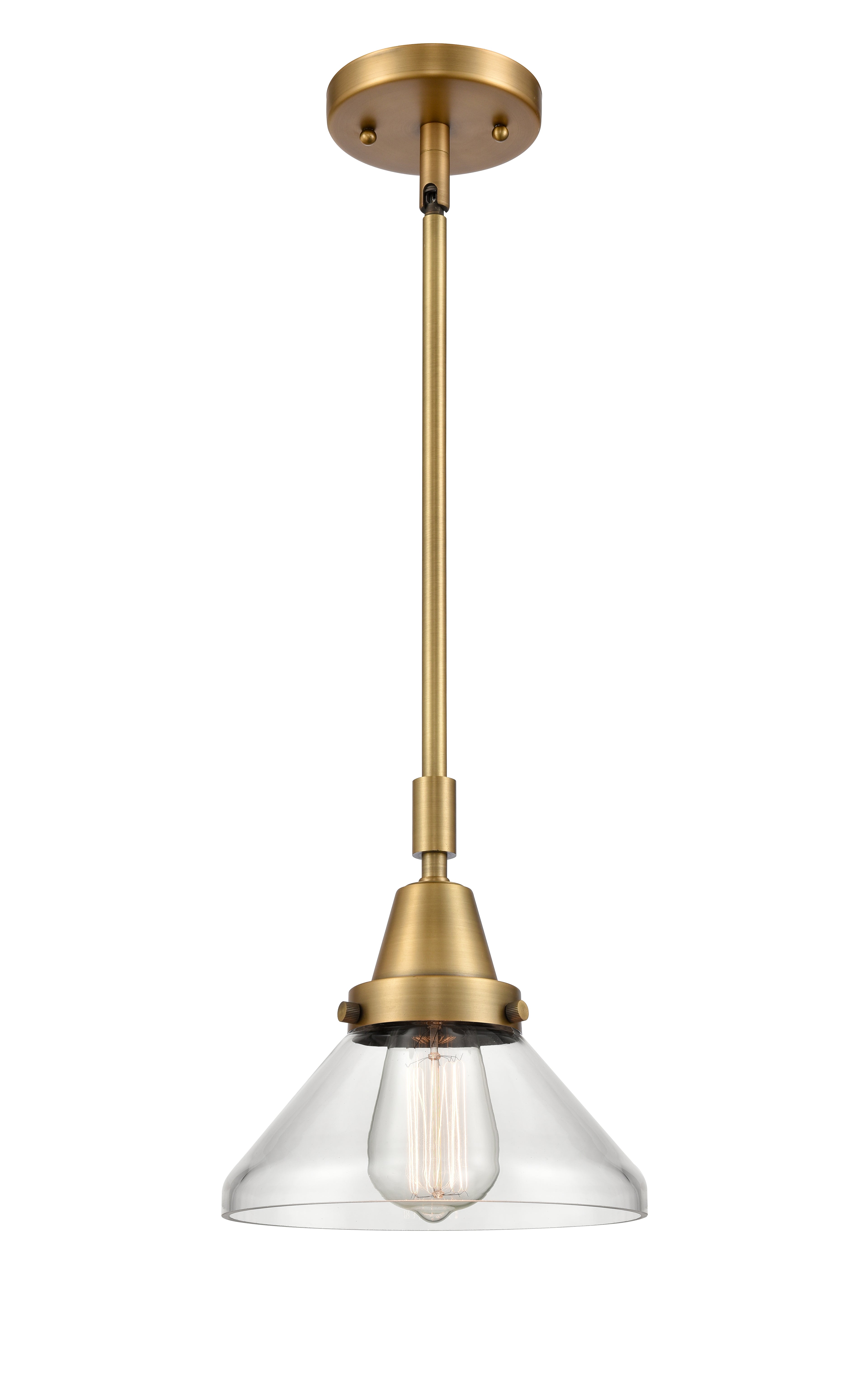 Caden Mini Pendant Antique Brass Finish