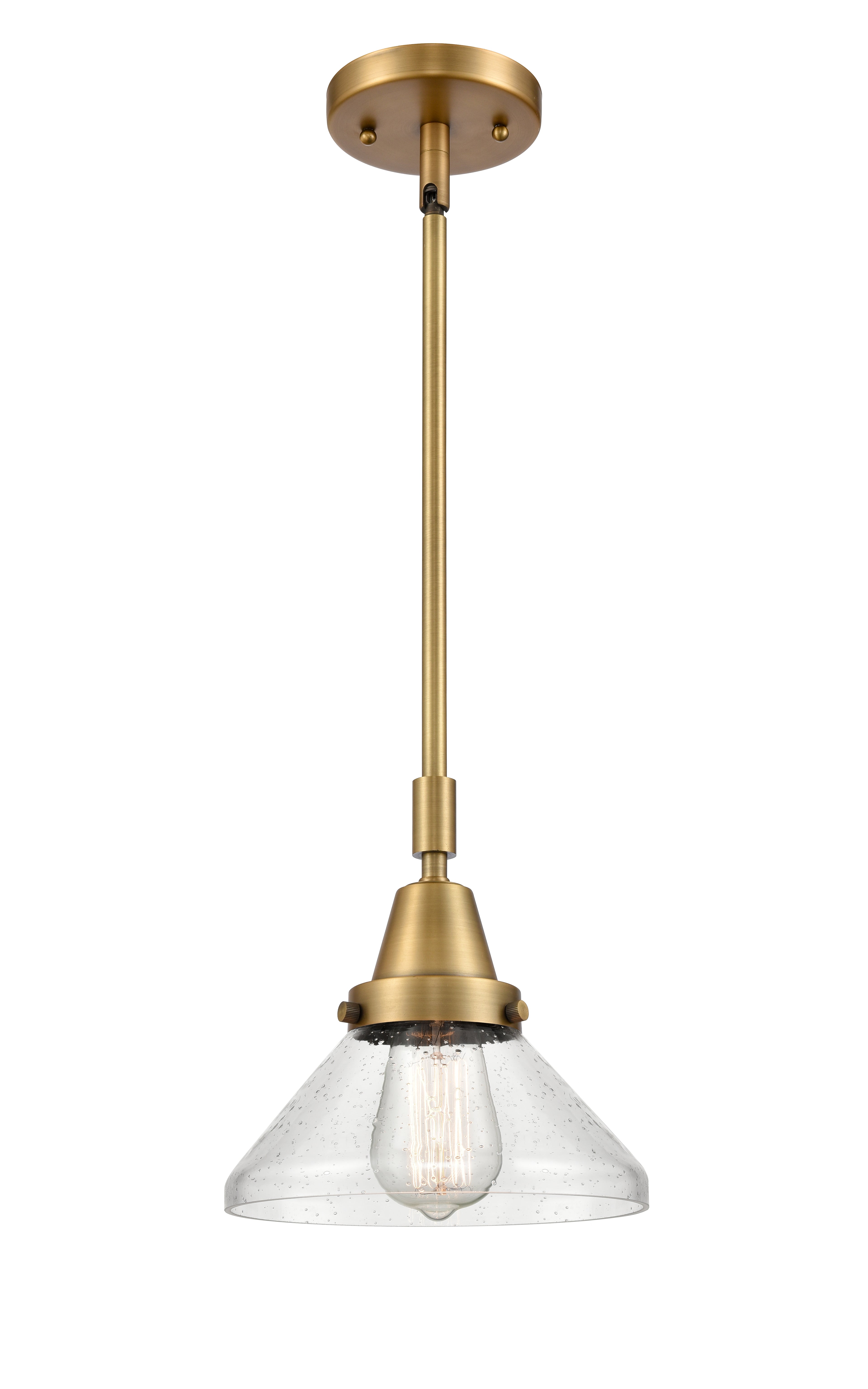 Caden Mini Pendant Antique Brass Finish