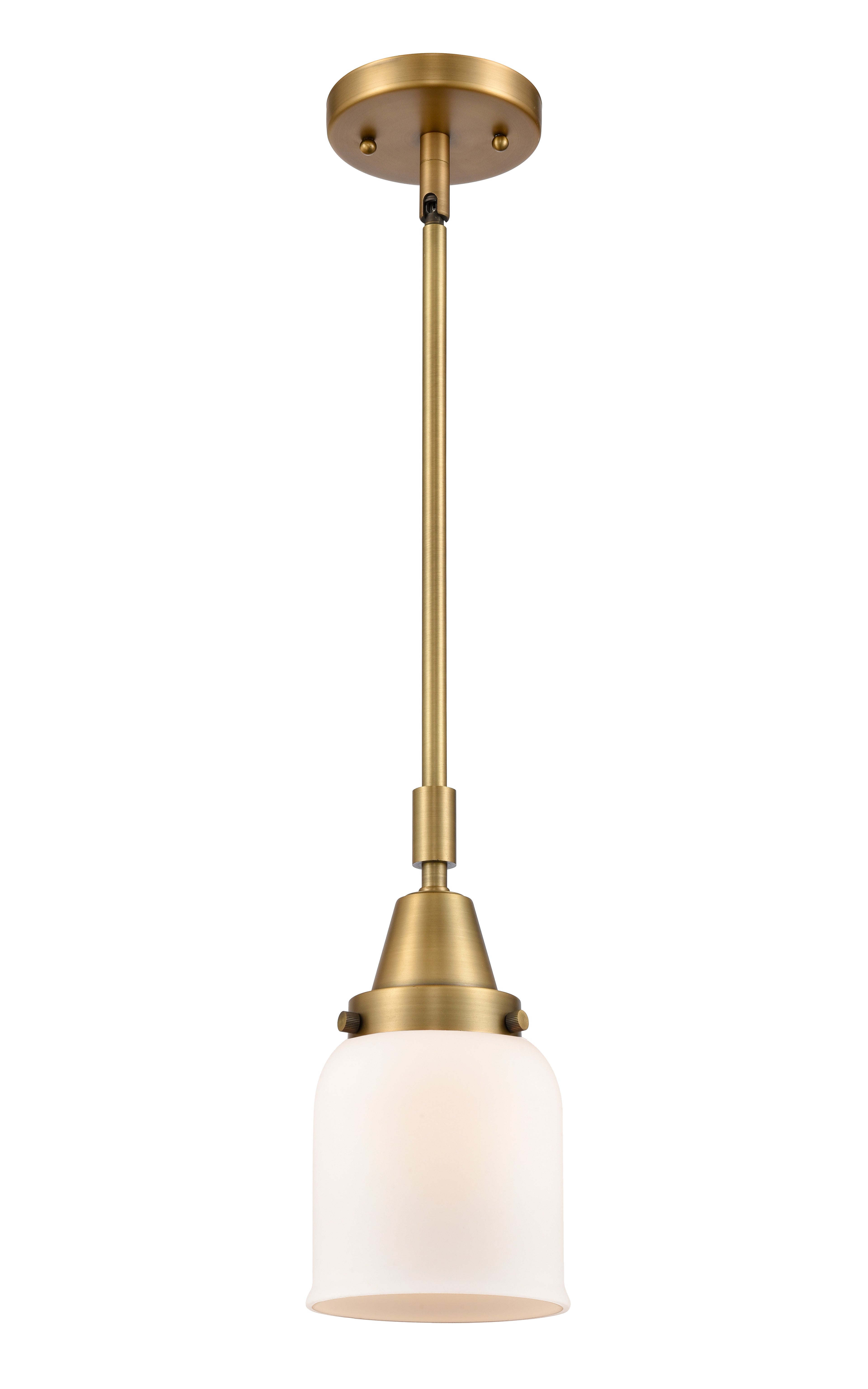 Caden Mini Pendant Antique Brass Glass