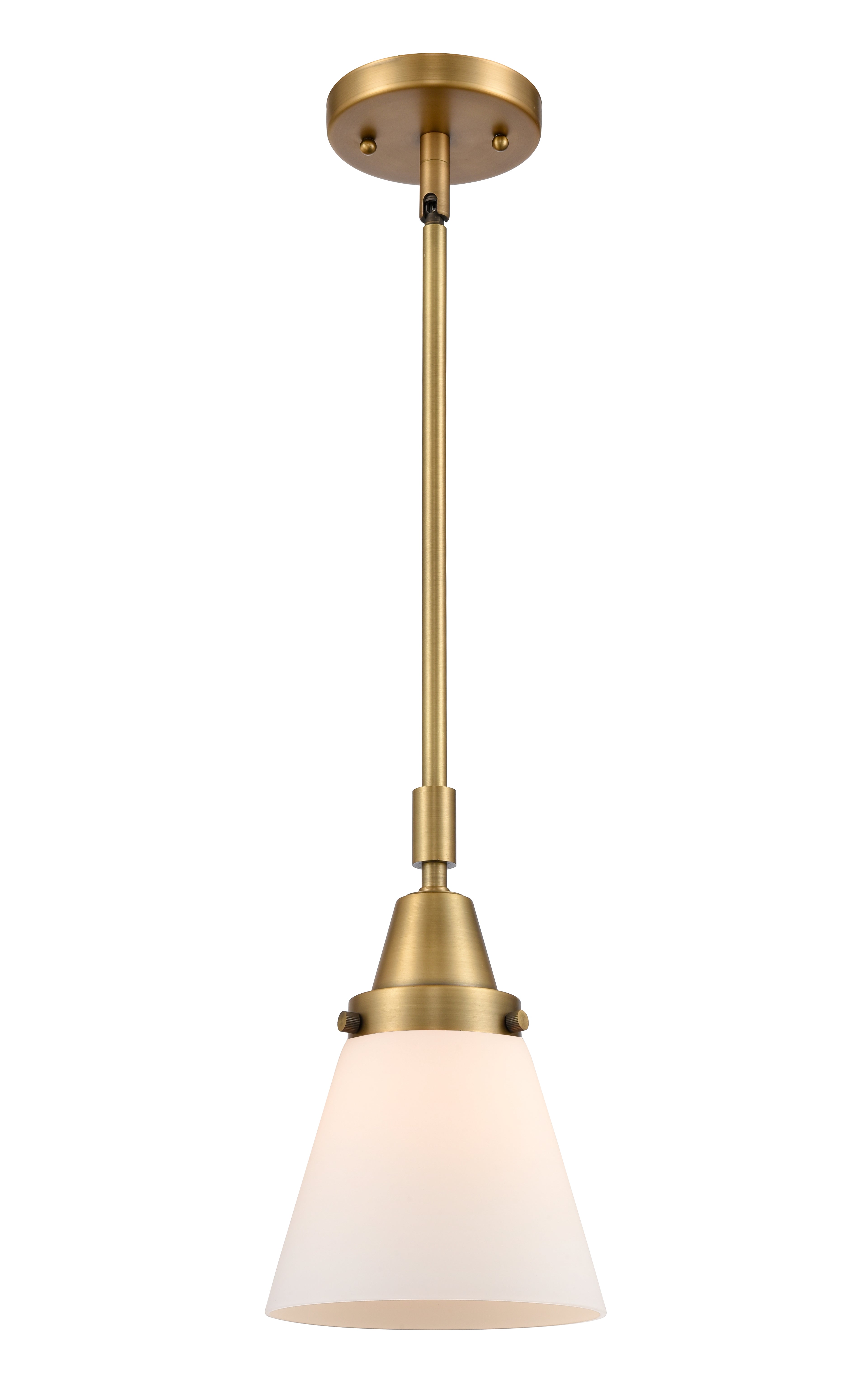 Caden Mini Pendant Antique Brass Glass
