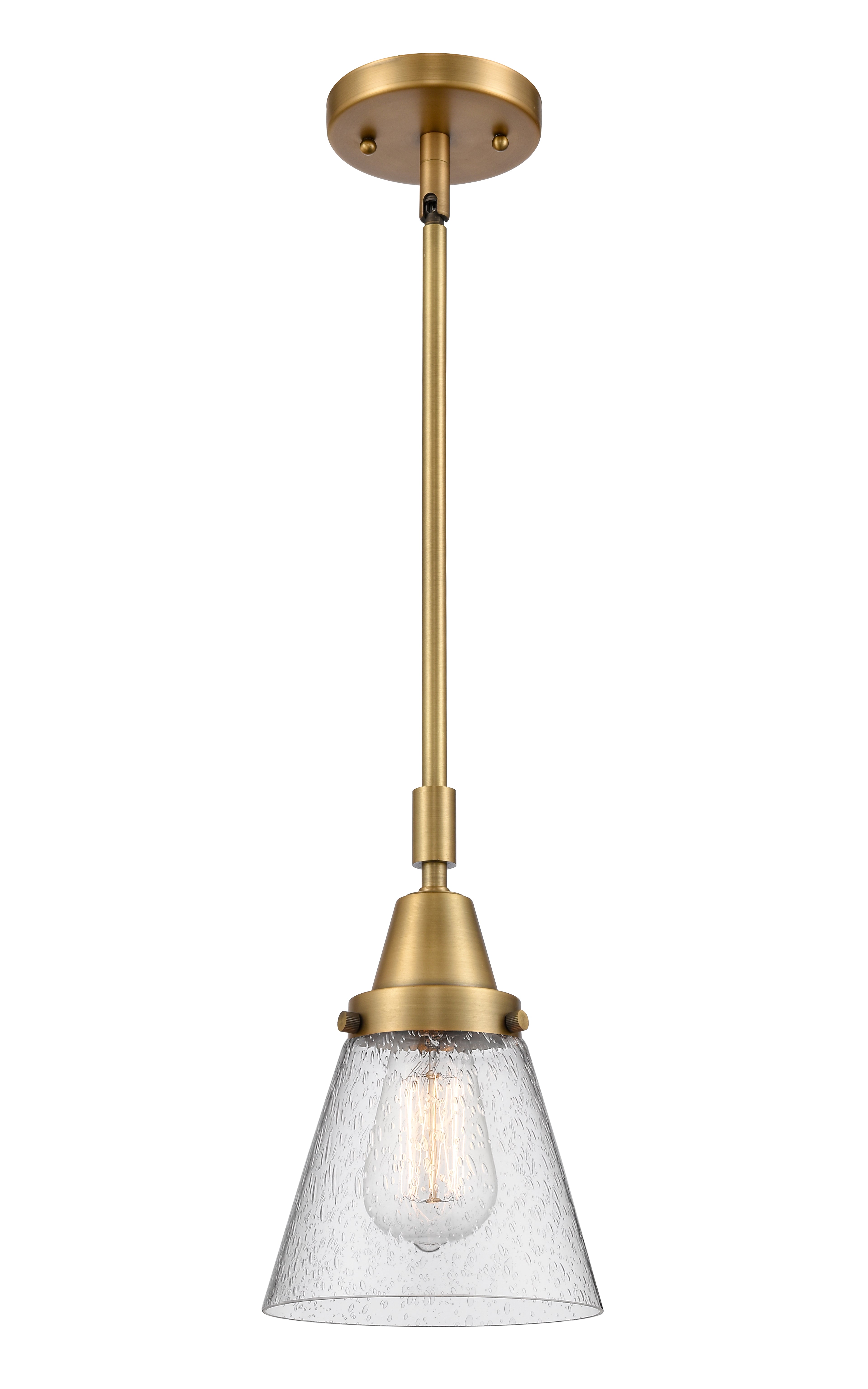 Caden Mini Pendant Antique Brass Finish
