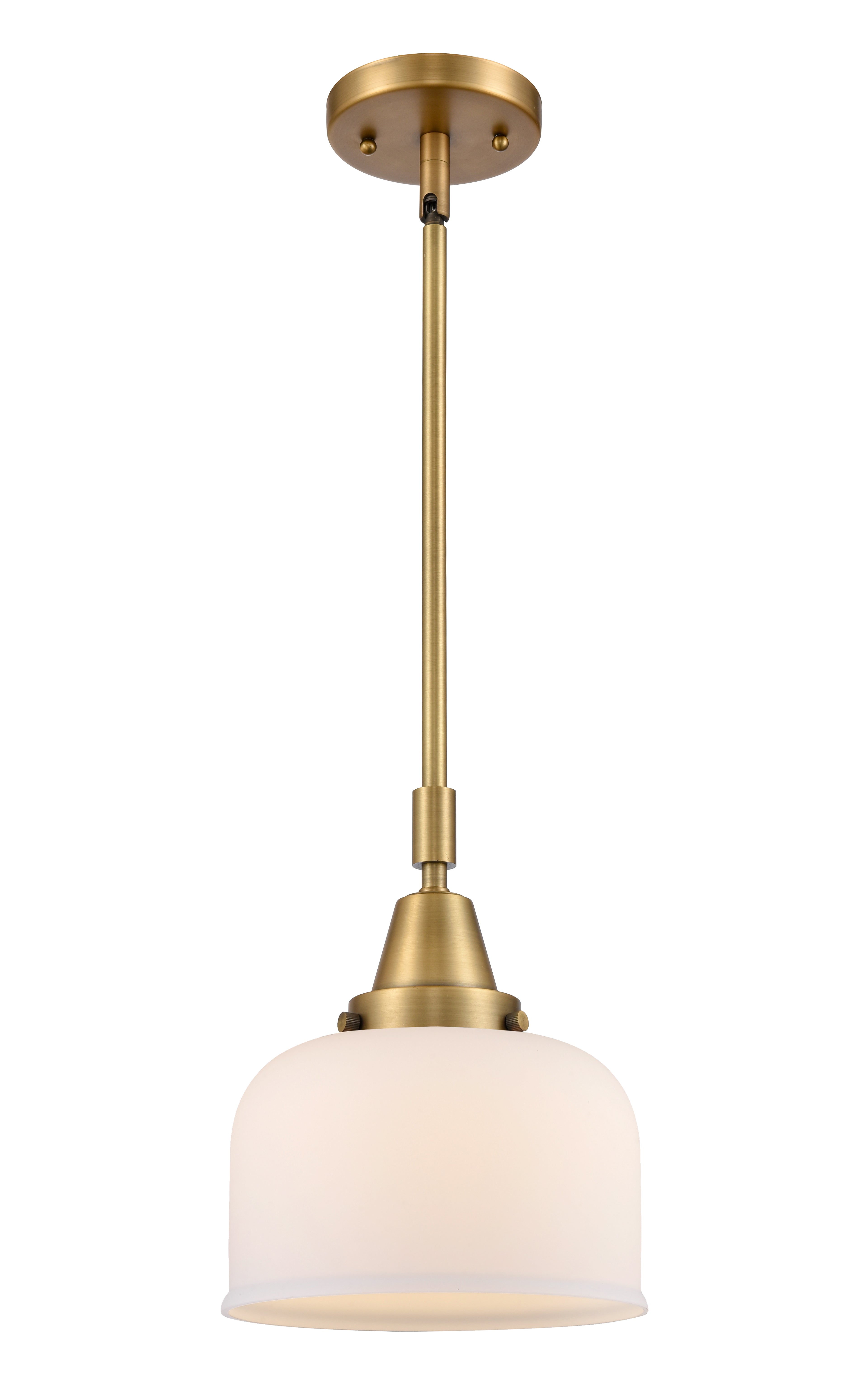 Caden Mini Pendant Antique Brass Glass