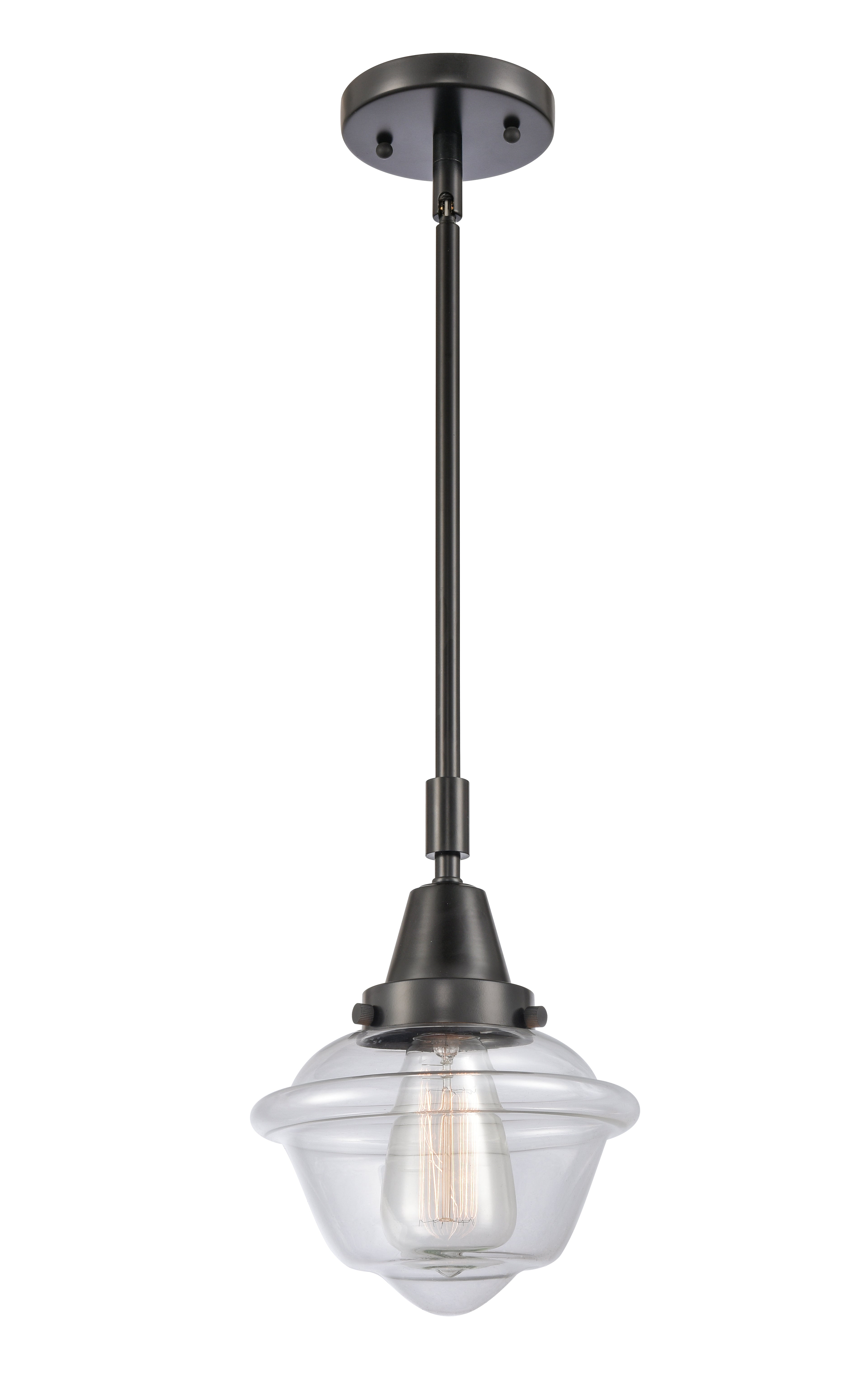 Caden Mini Pendant Antique Brass Glass