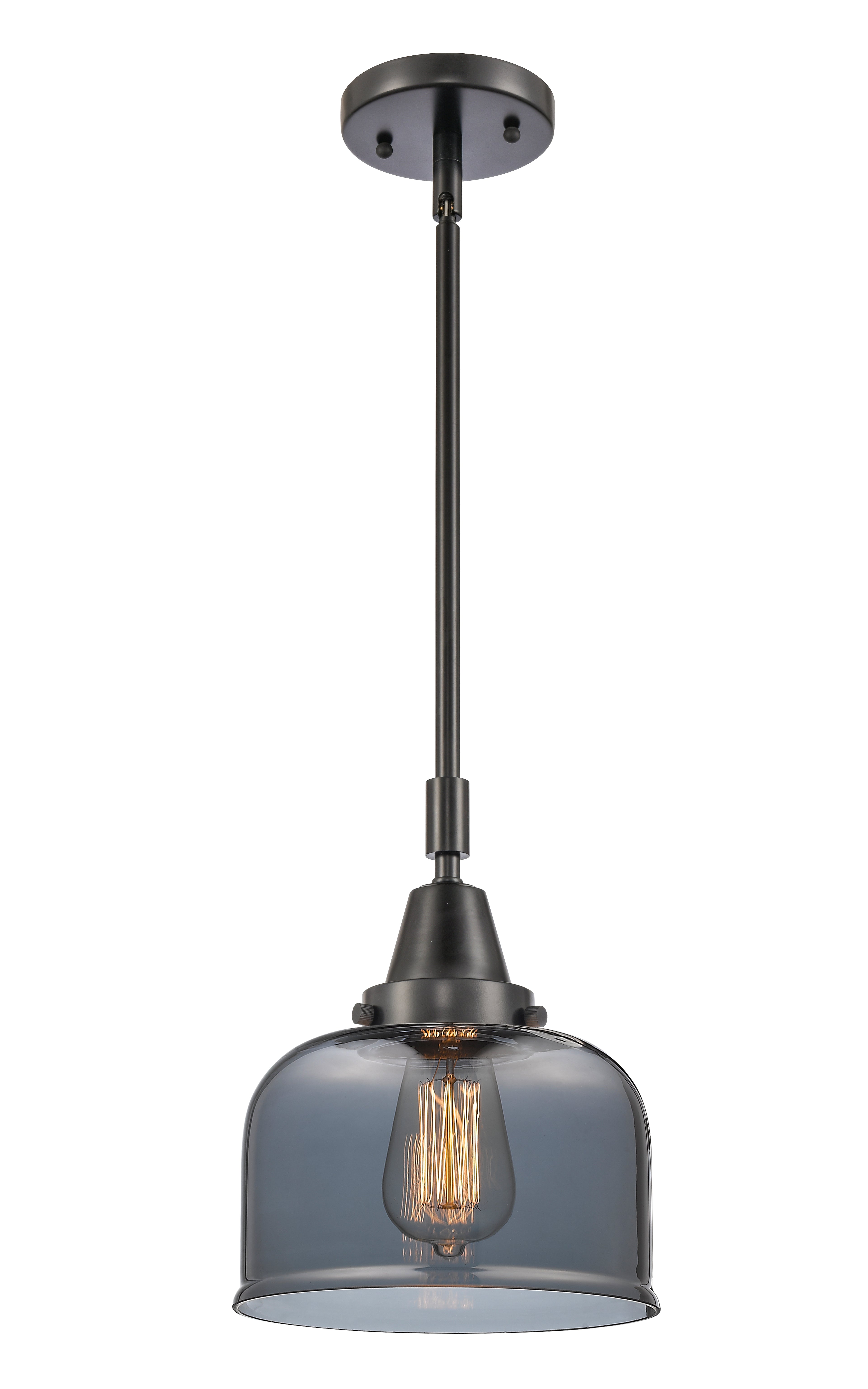Caden Mini Pendant Antique Brass Glass