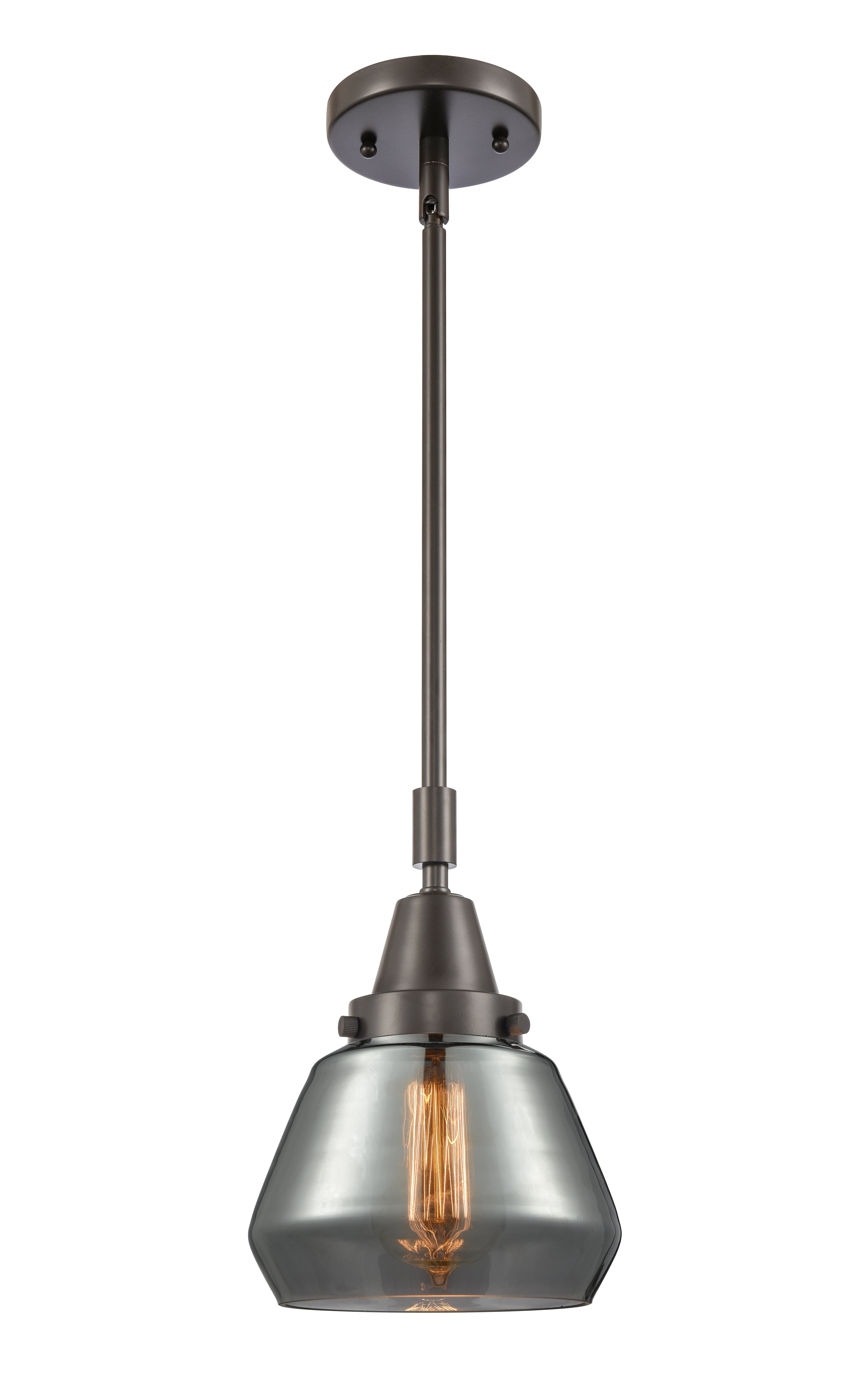 Caden Mini Pendant Antique Brass Glass