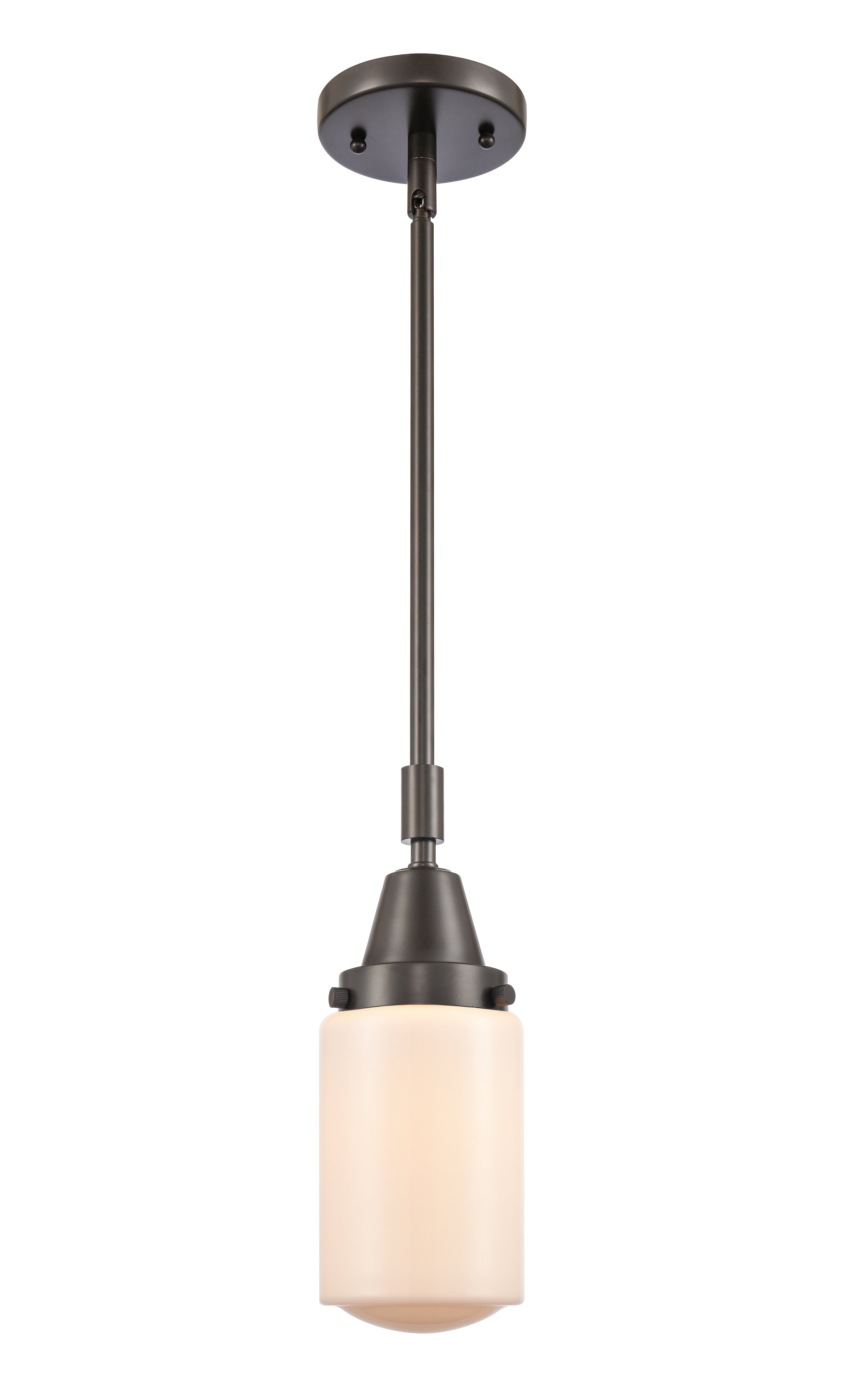 Caden Mini Pendant Antique Brass Glass