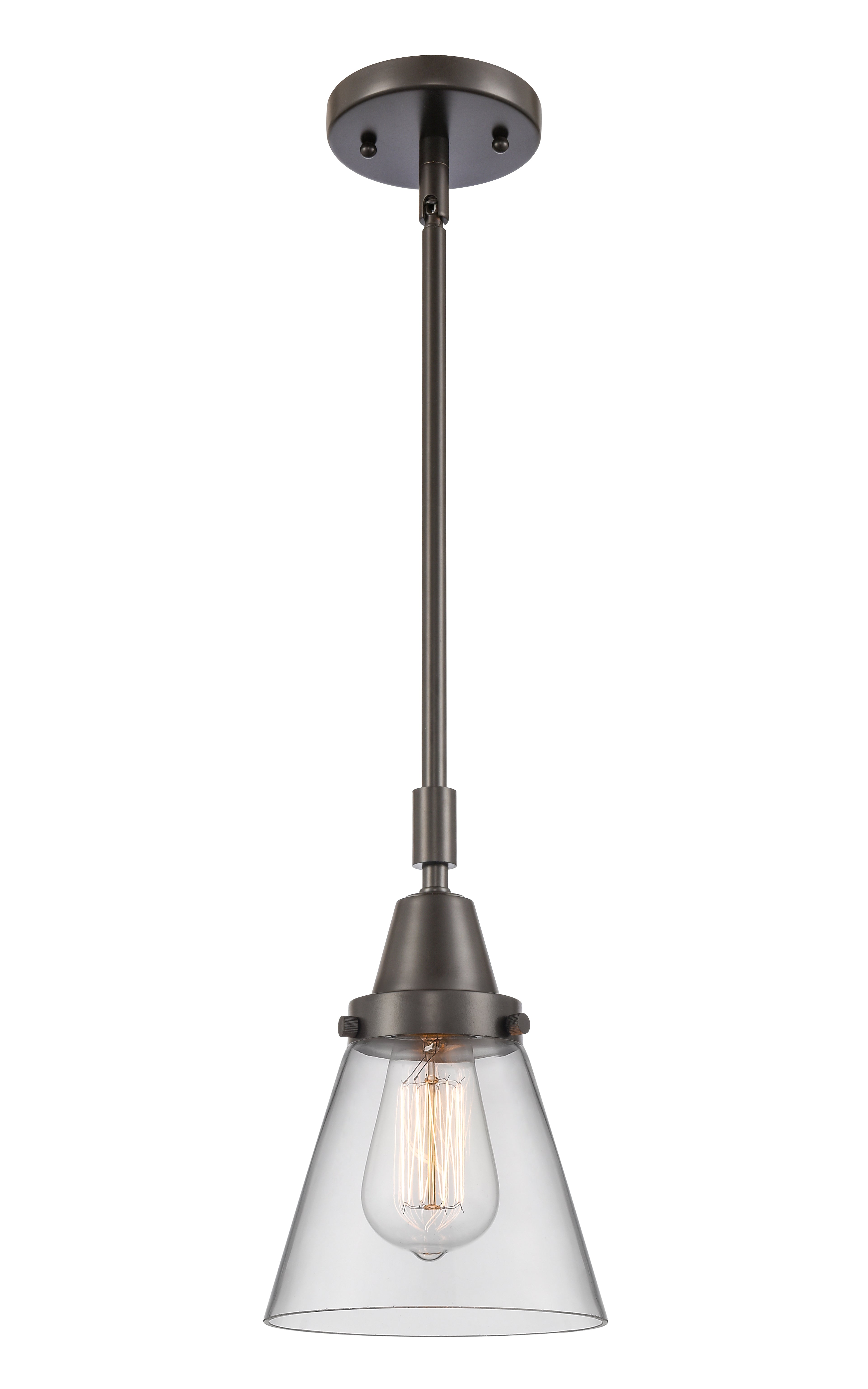 Caden Mini Pendant Antique Brass Finish