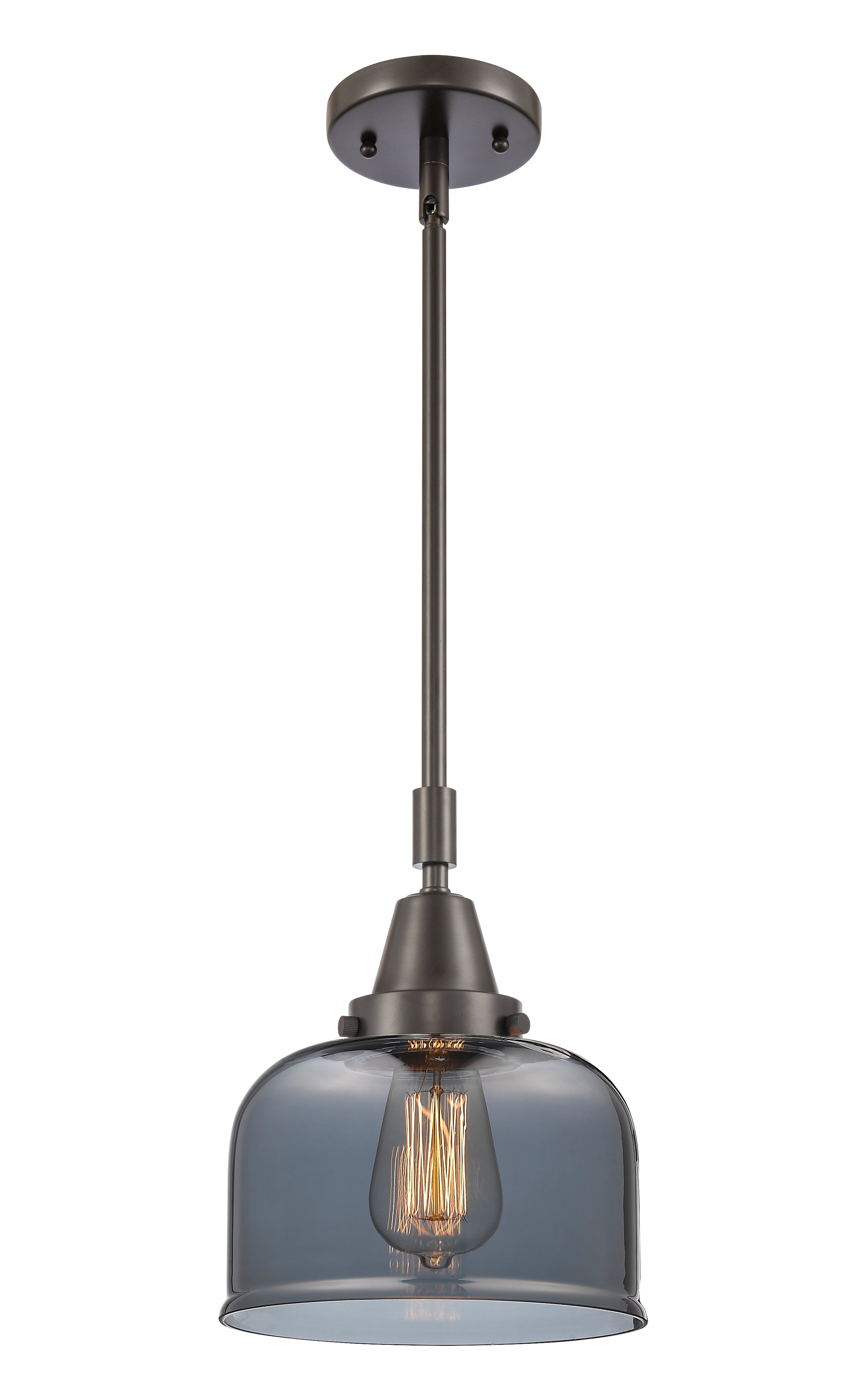 Caden Mini Pendant Antique Brass Glass