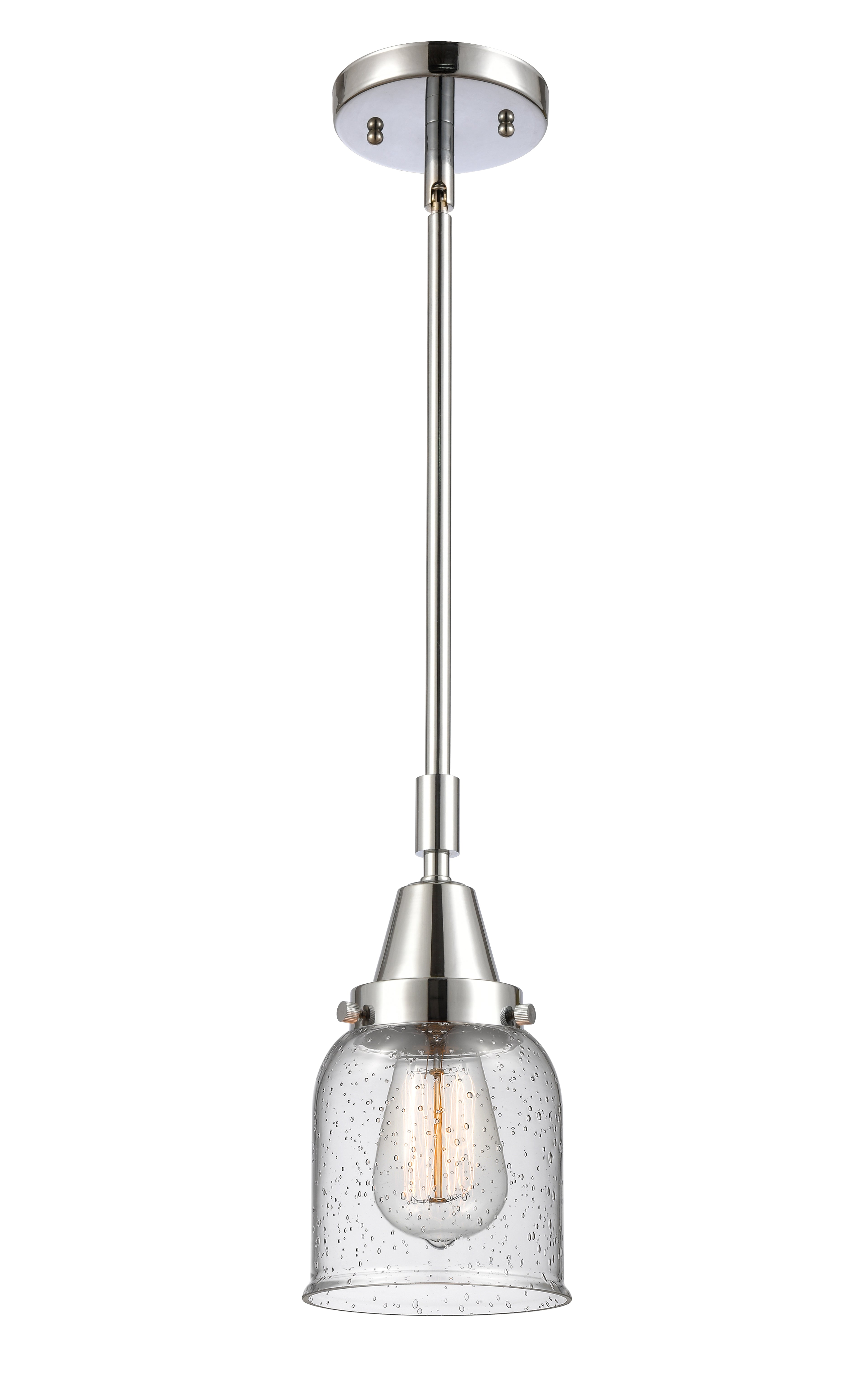 Caden Mini Pendant Antique Brass Glass
