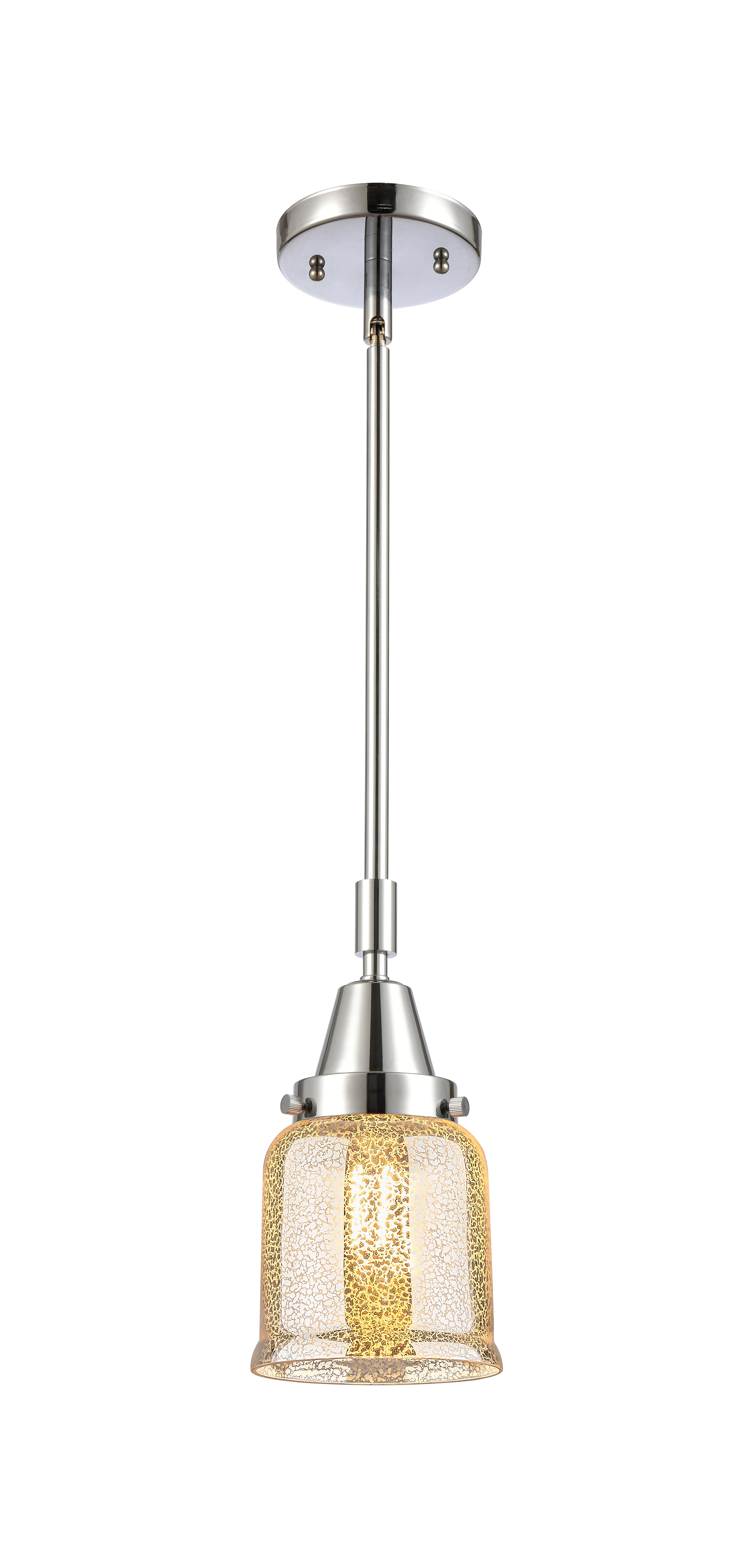 Caden Mini Pendant Antique Brass Glass