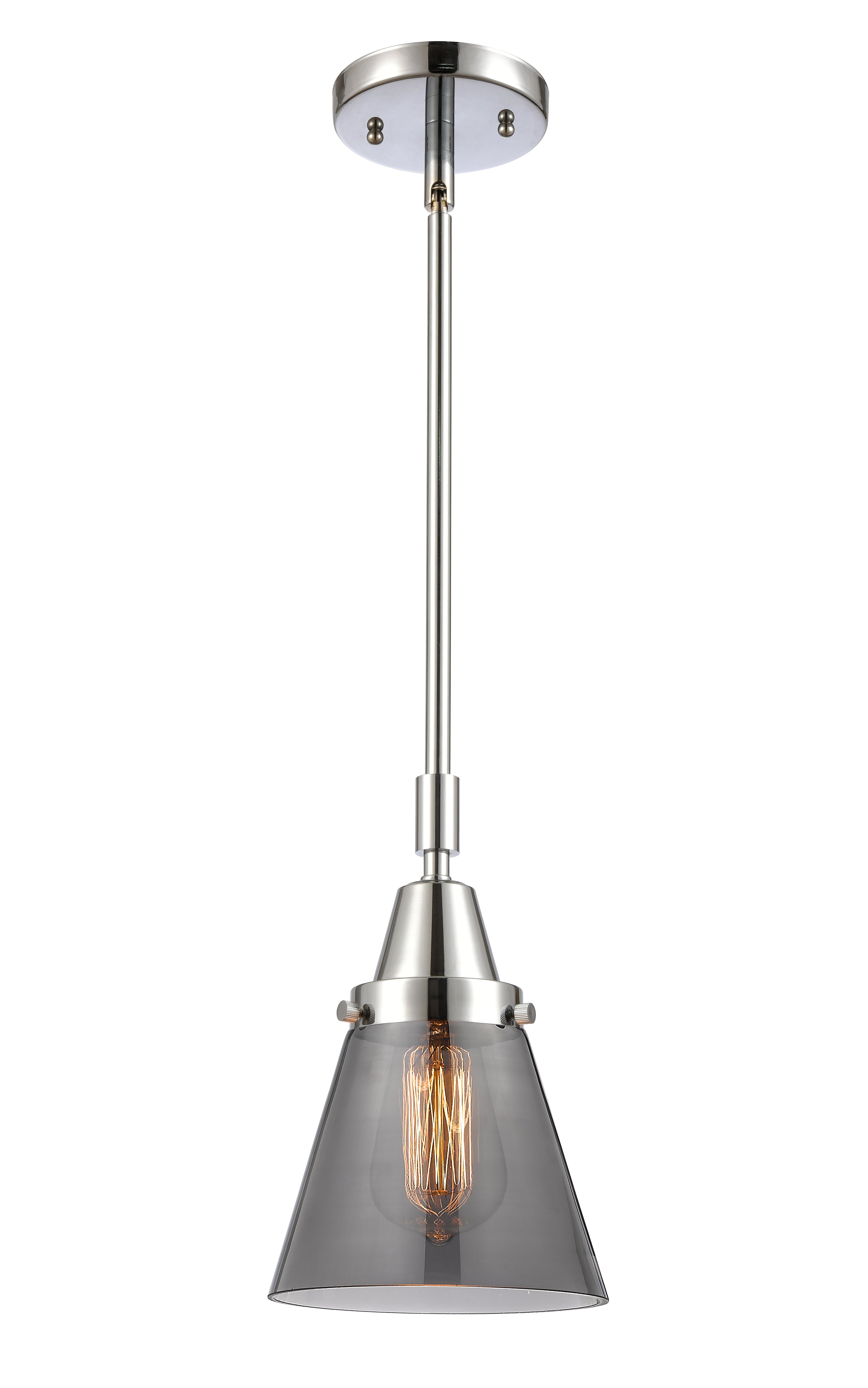 Caden Mini Pendant Antique Brass Glass