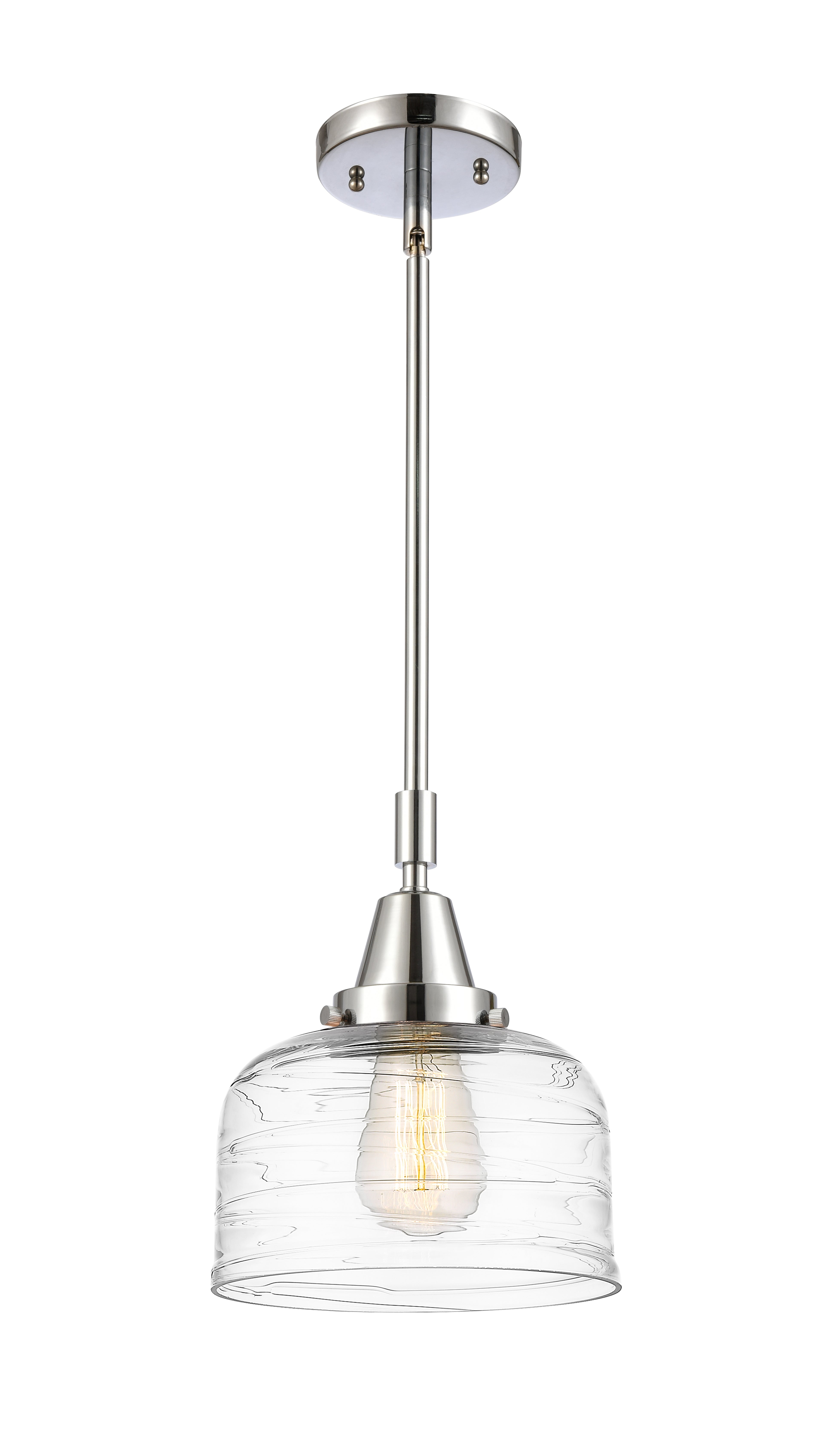 Caden Mini Pendant Antique Brass Glass
