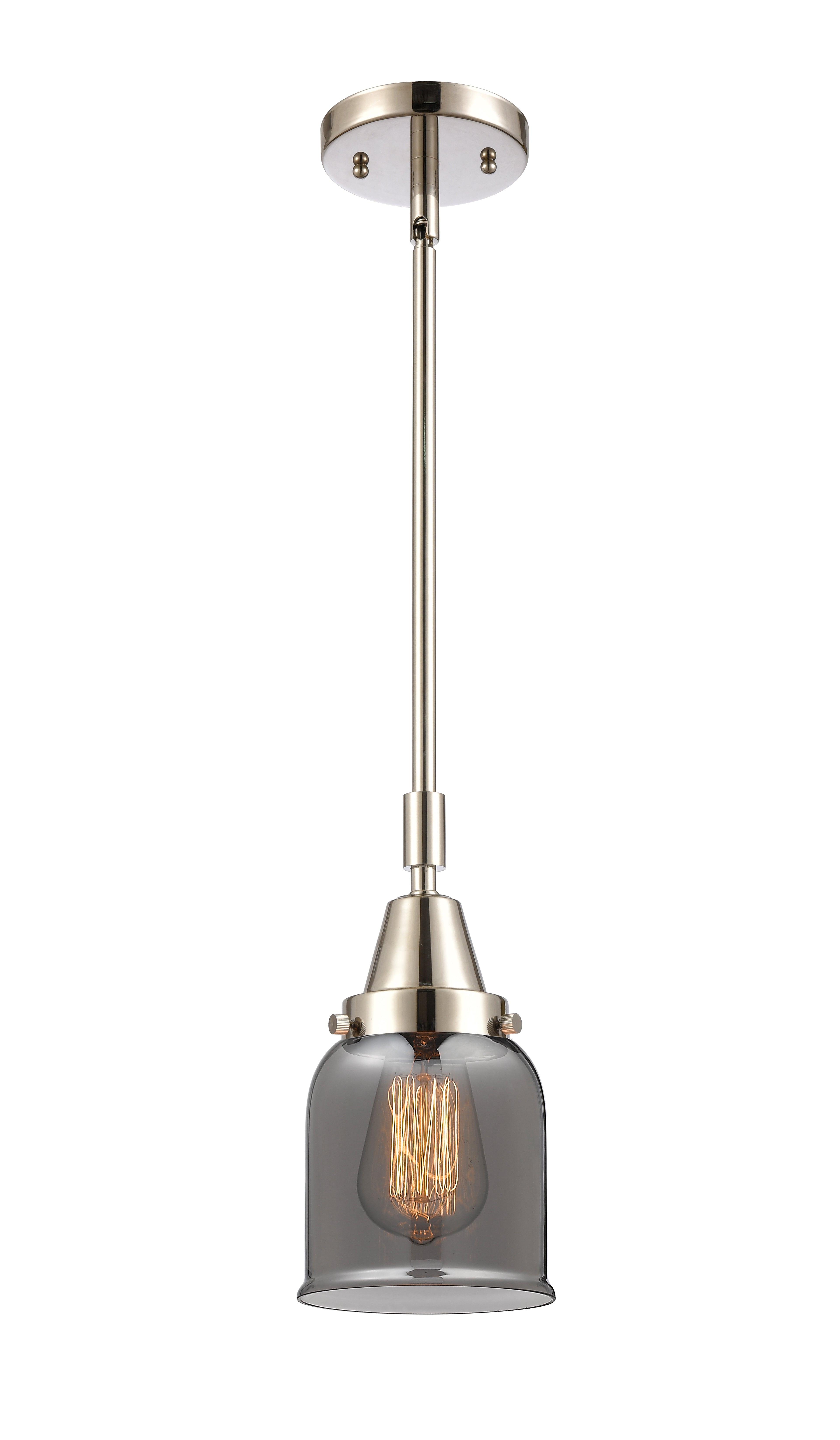 Caden Mini Pendant Antique Brass Glass