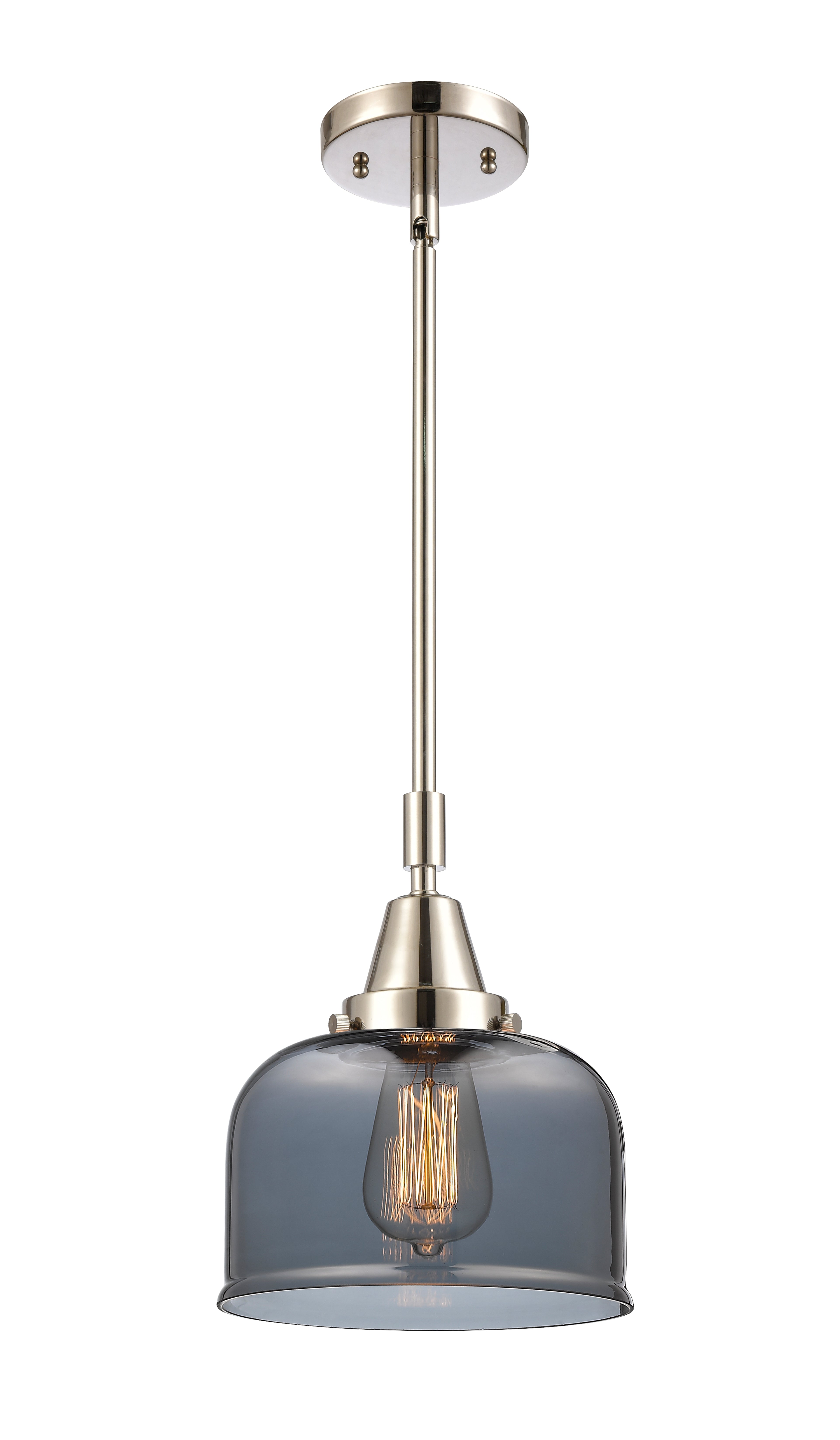 Caden Mini Pendant Antique Brass Glass