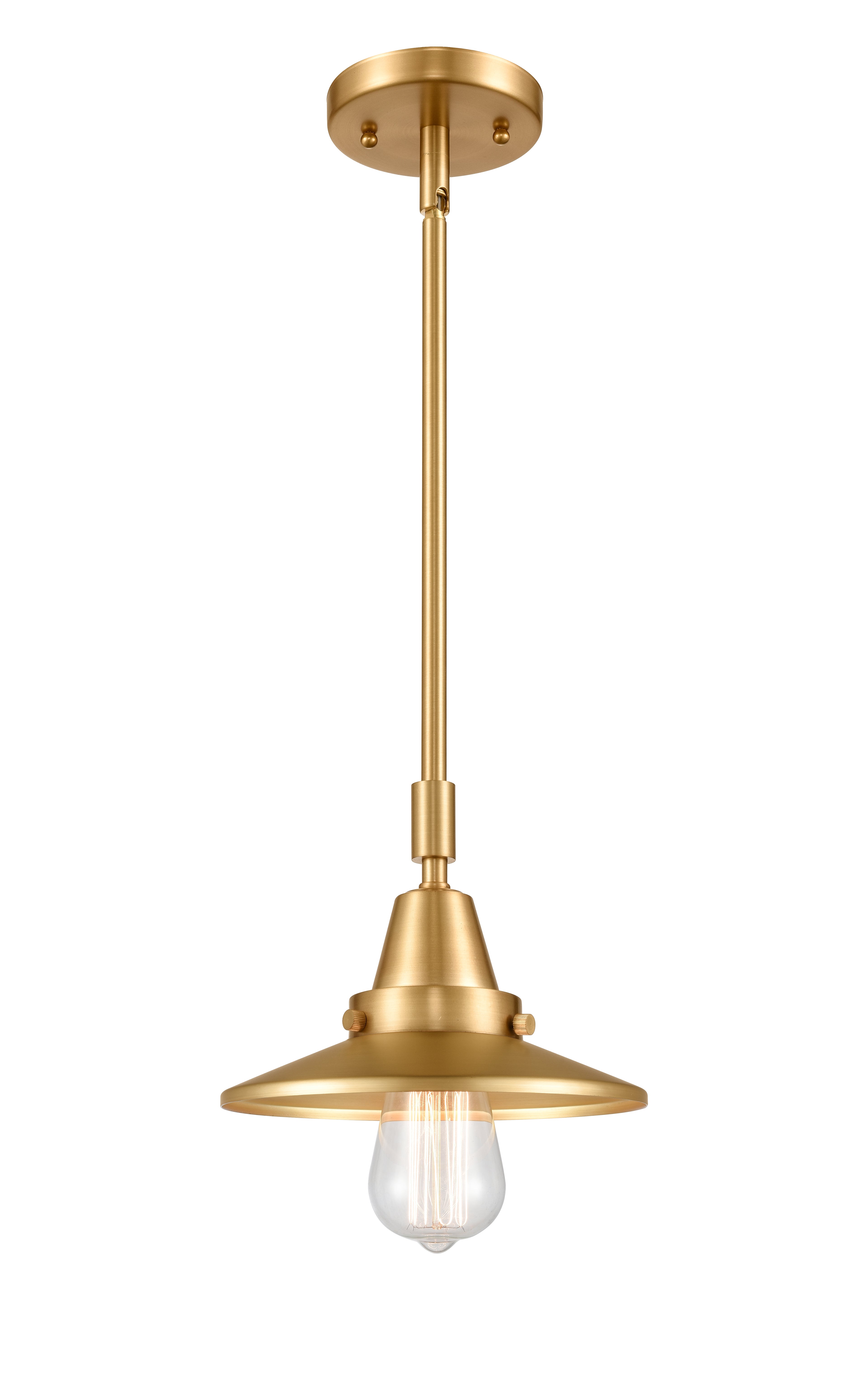 Caden Mini Pendant Antique Brass Steel
