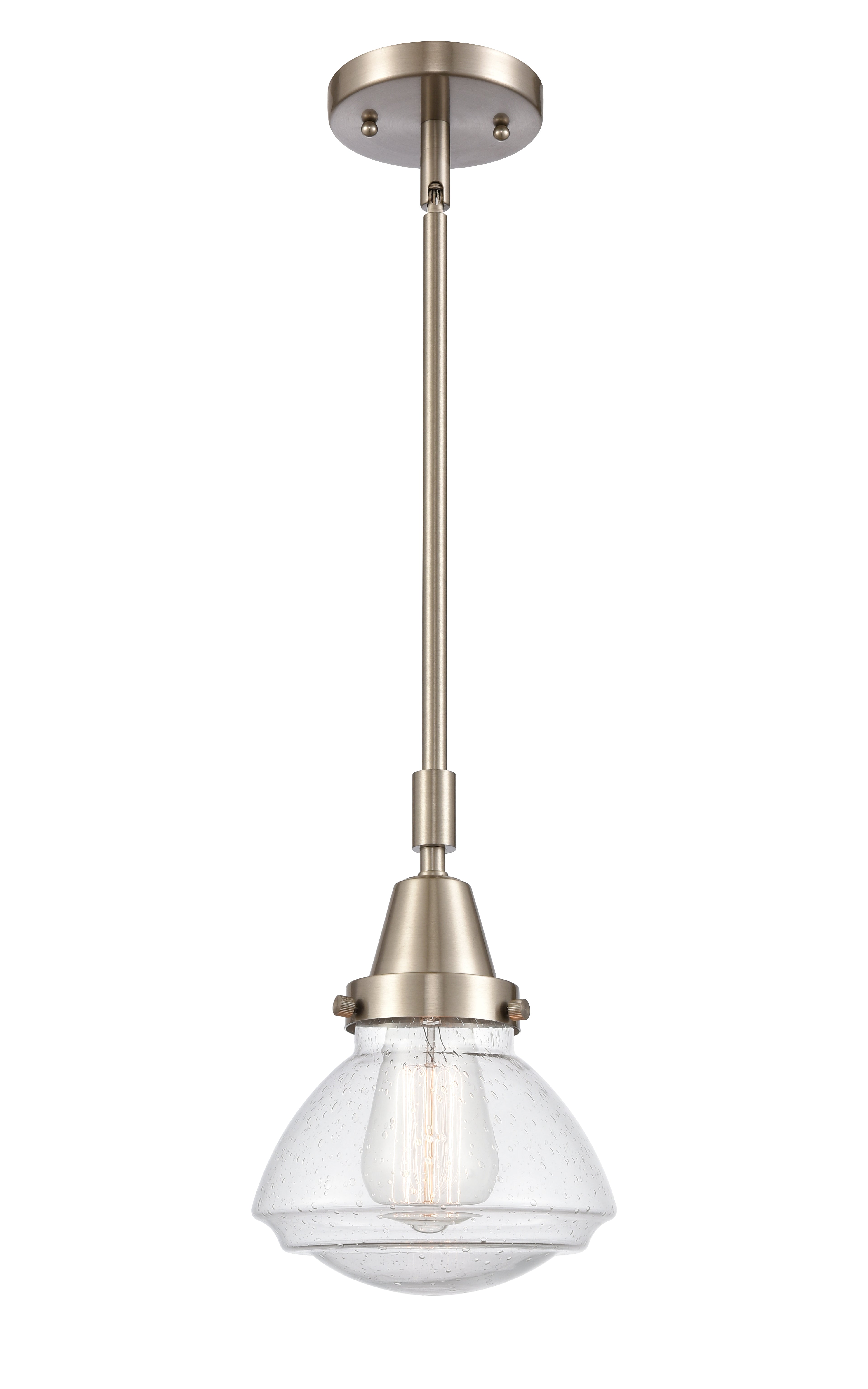 Caden Mini Pendant Antique Brass Finish
