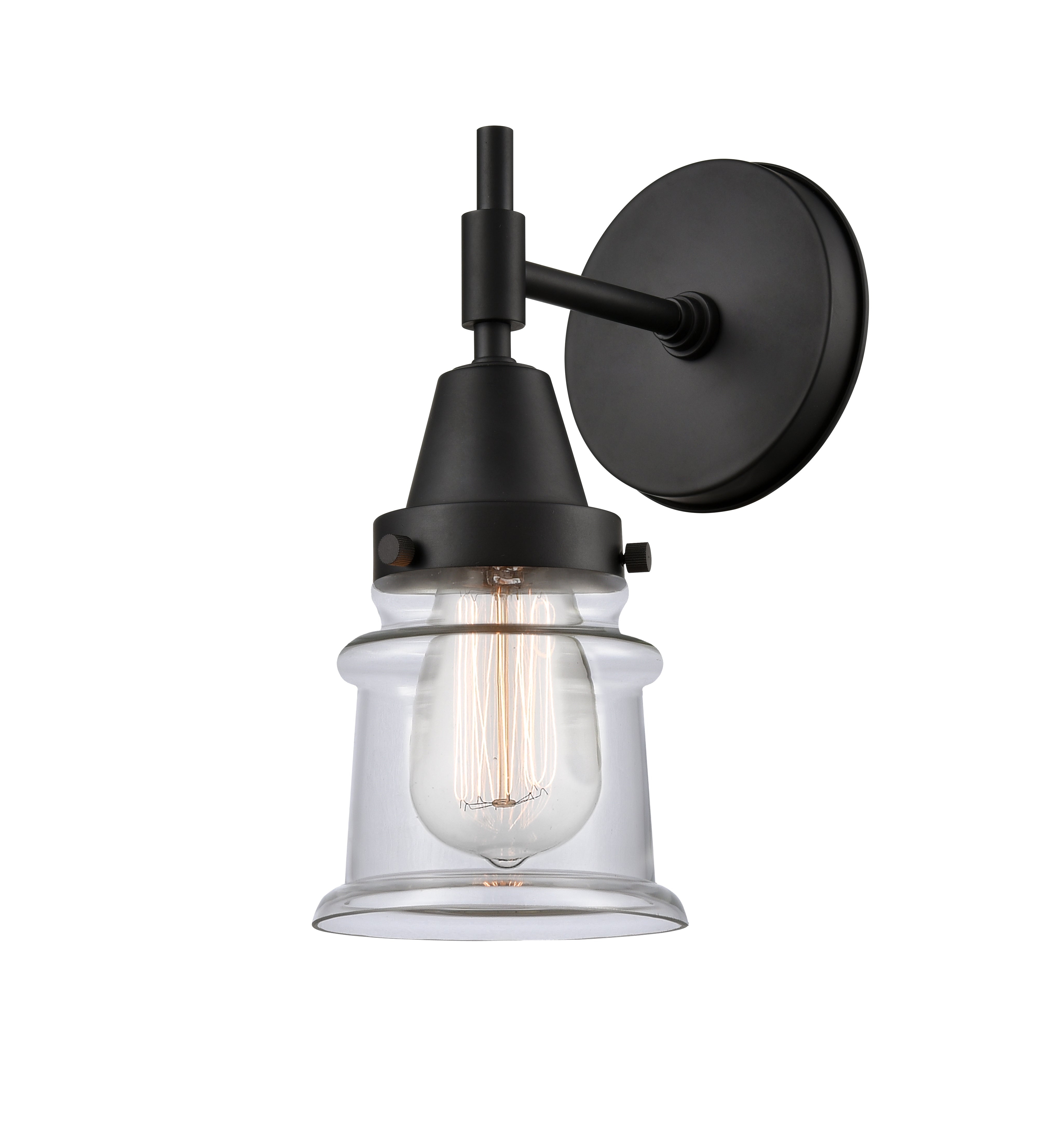 Caden Sconce Steel Glass Dimmable Design