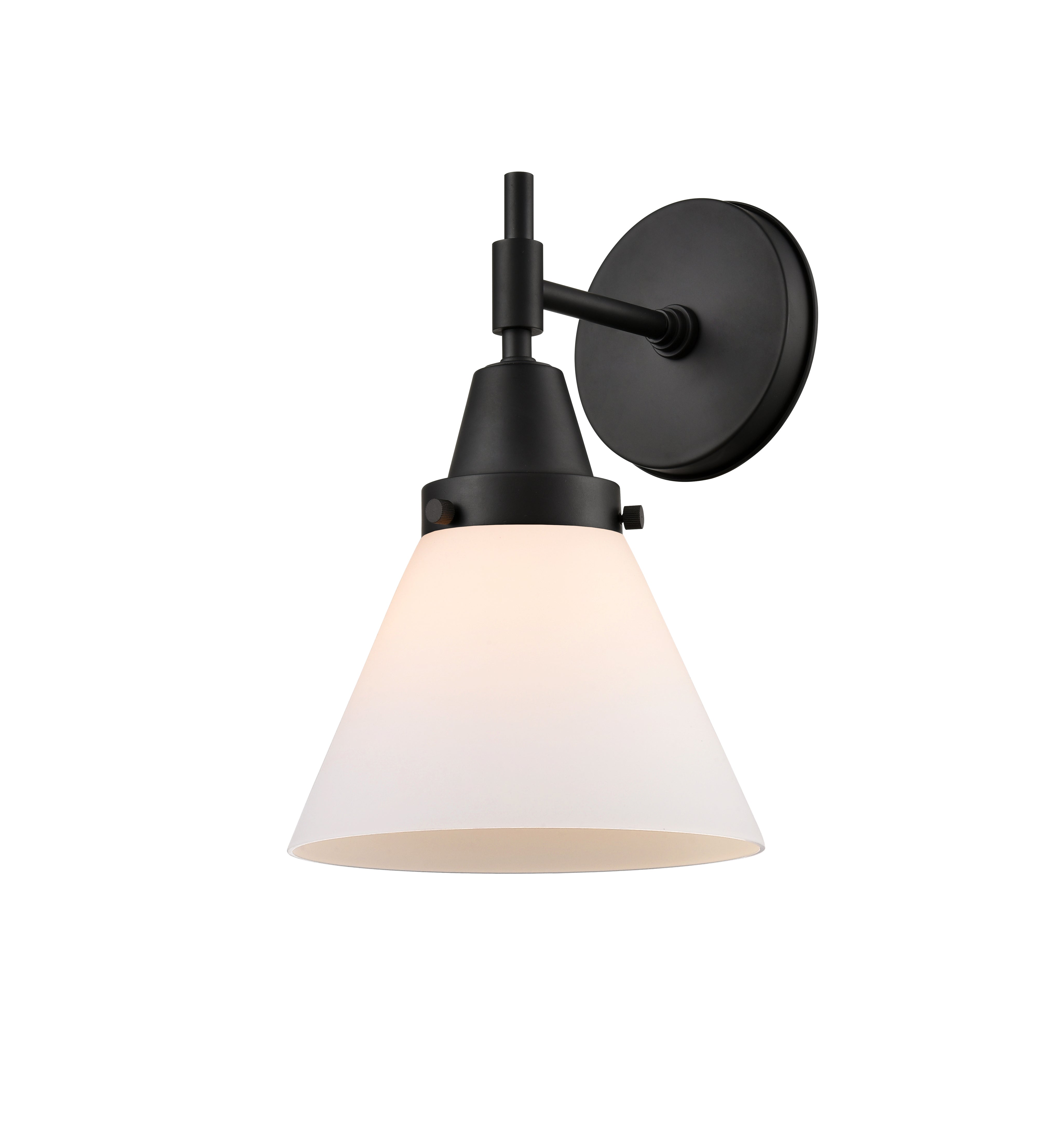 Caden Sconce Glass Steel Dimmable