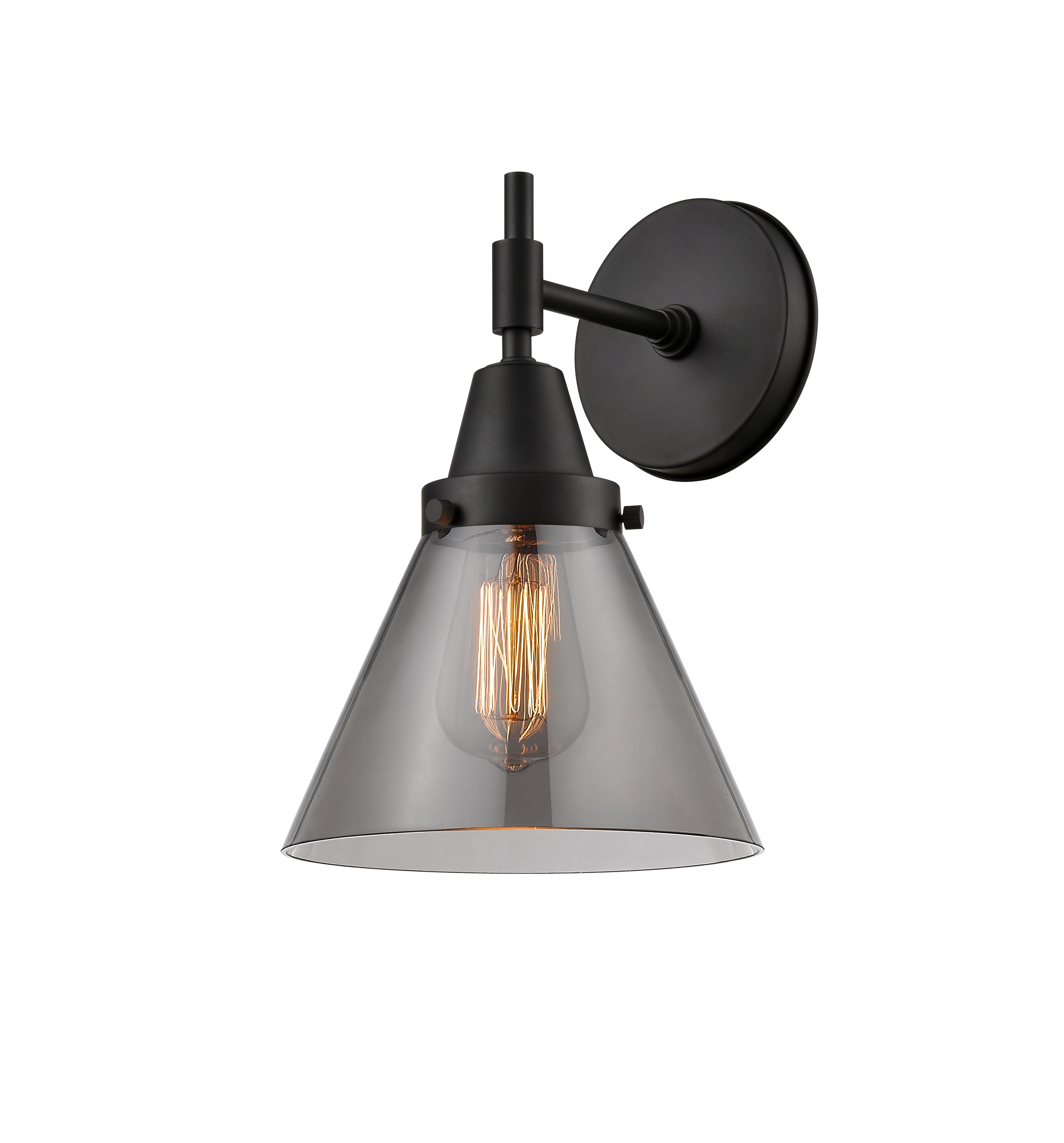Caden Sconce Glass Steel Modern Design