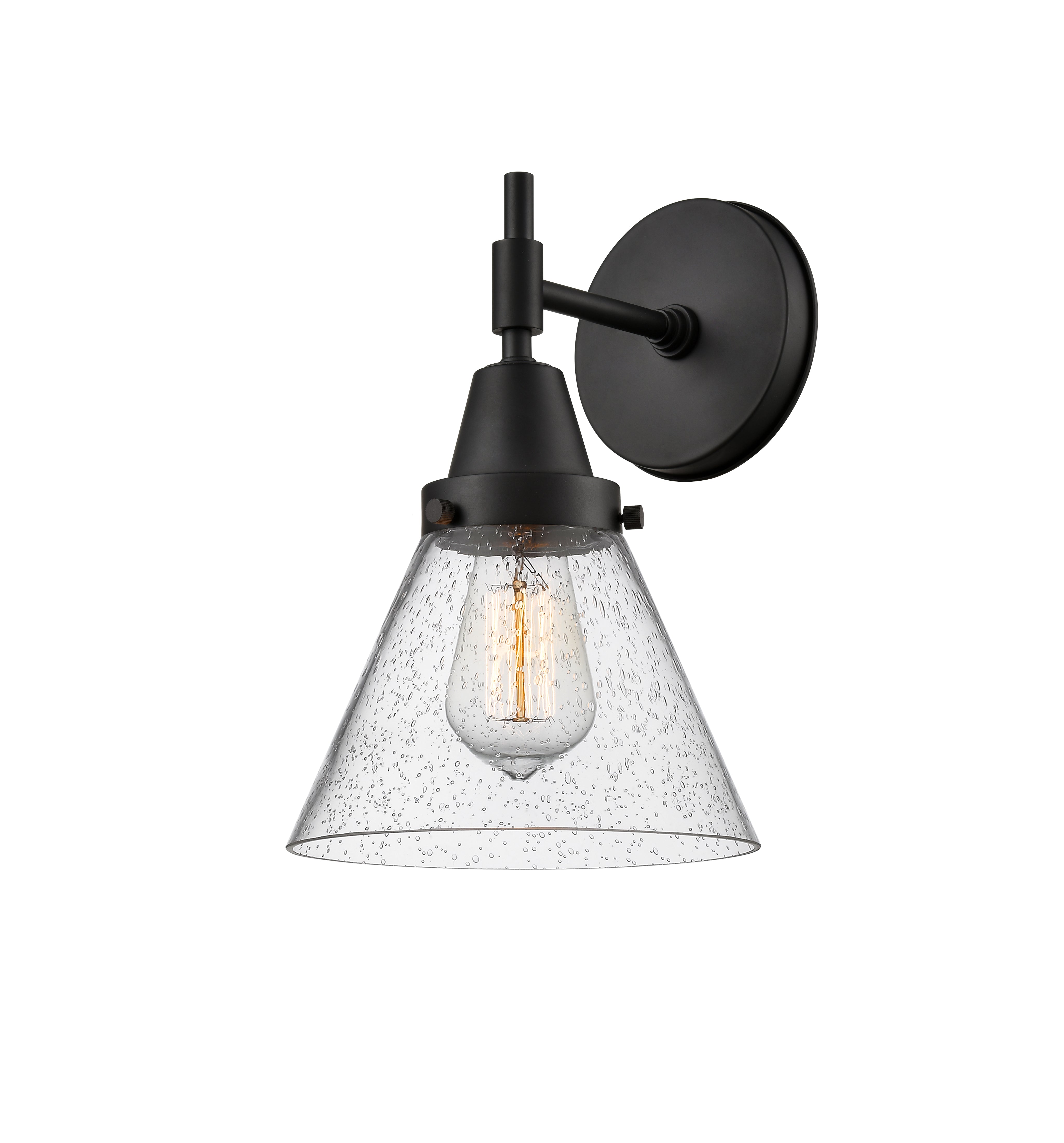 Caden Sconce Glass Steel Modern Design