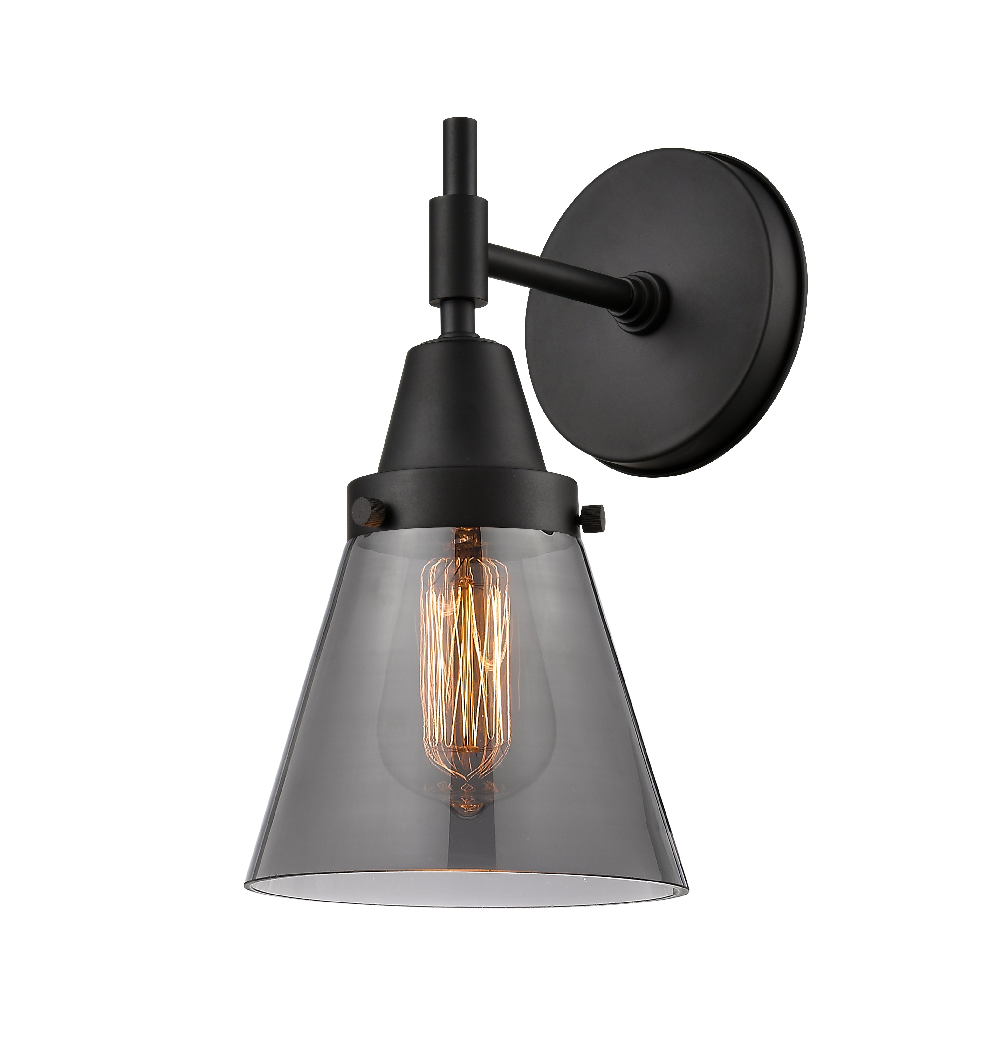 Caden Sconce Glass Steel Dimmable 11 Inch