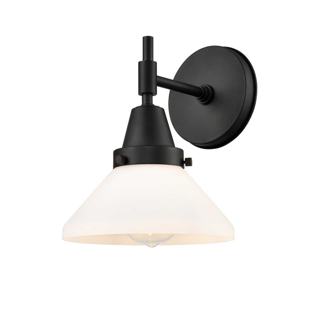 Caden 8-Inch 1-Light Sconce with LED Bulb Cone Shade