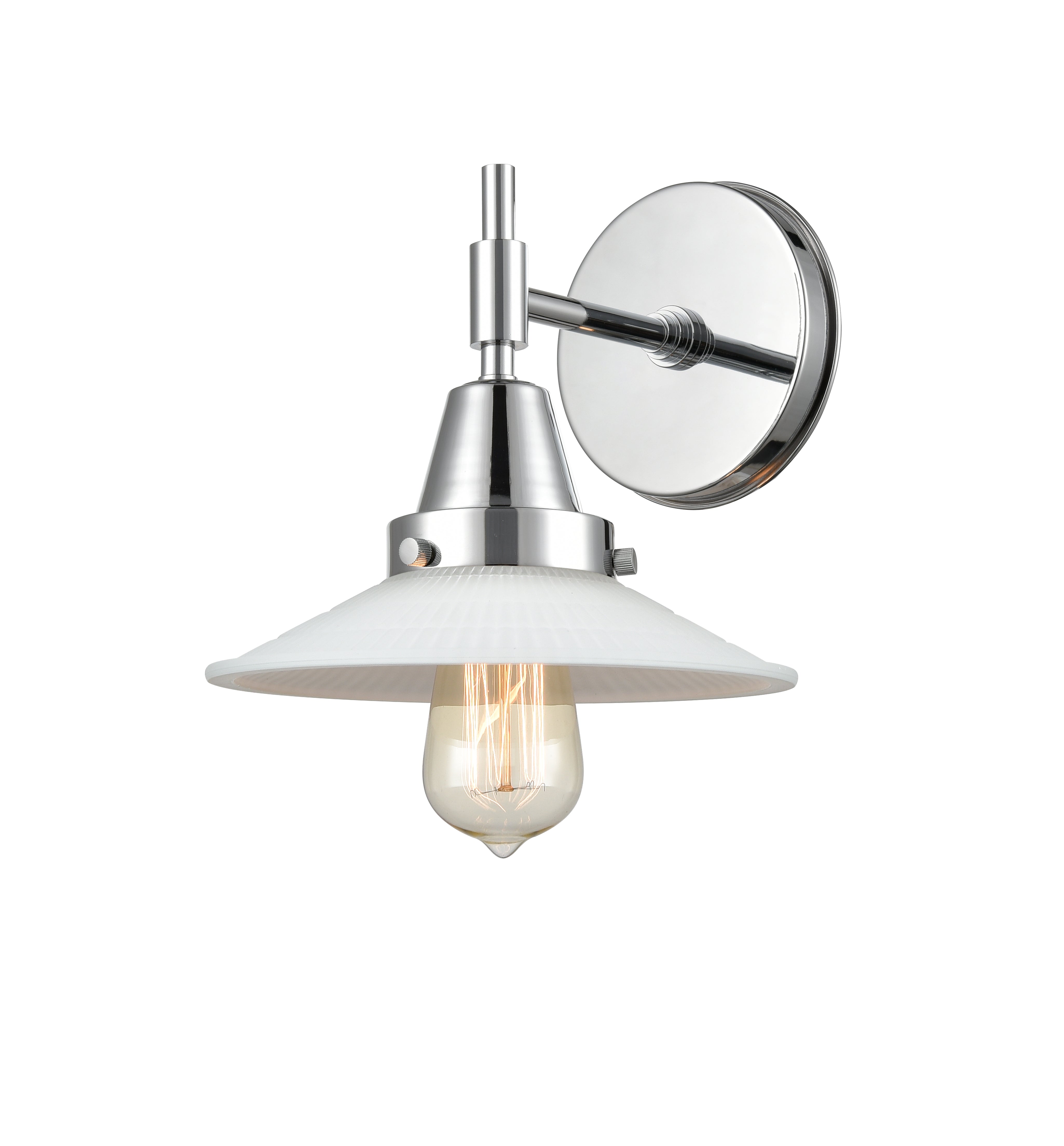 Caden Sconce Steel Glass 10.5 Inch
