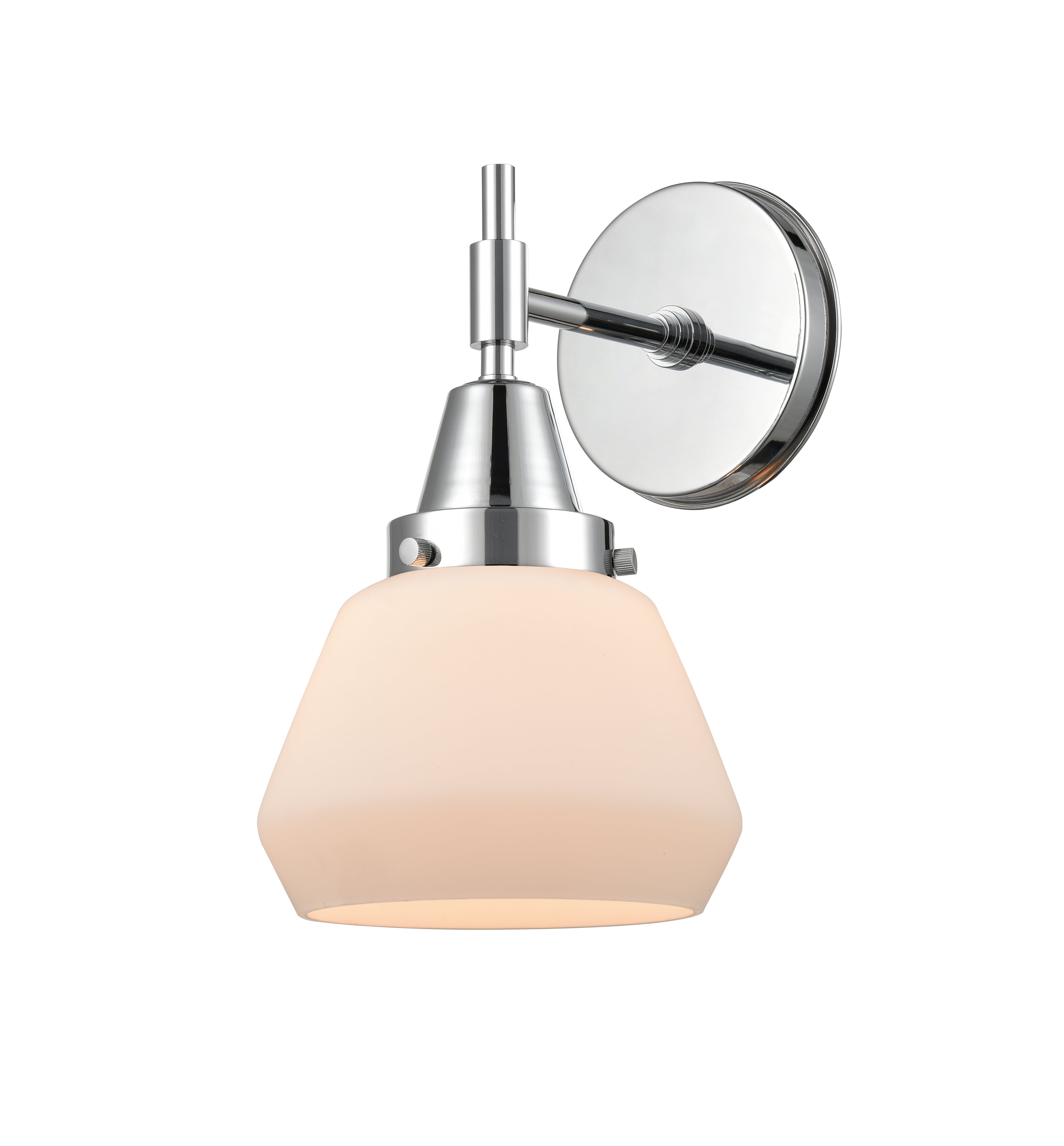 Caden Sconce Glass Steel 10.5 Inch Height