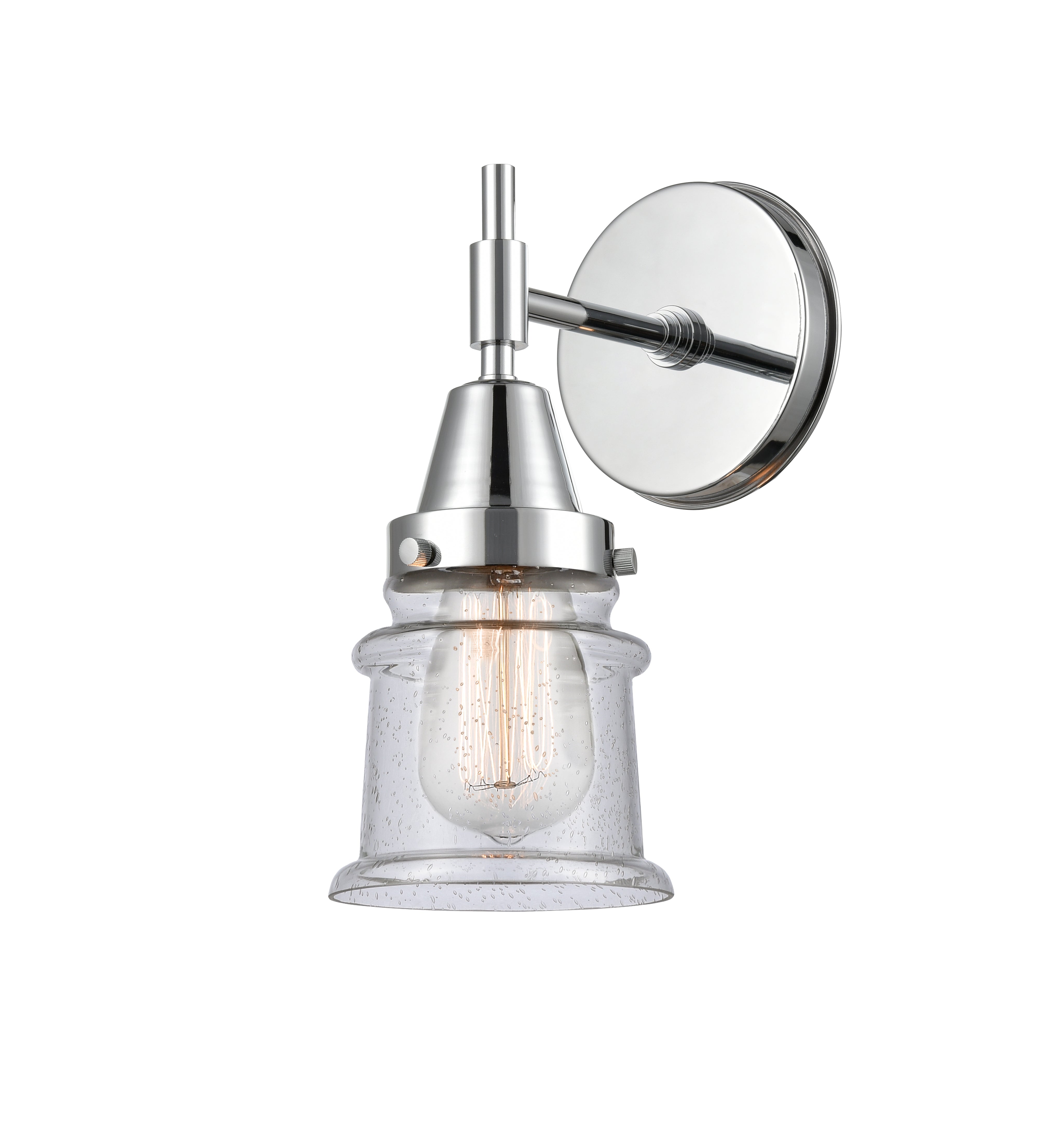Caden Sconce Steel Glass Dimmable Design
