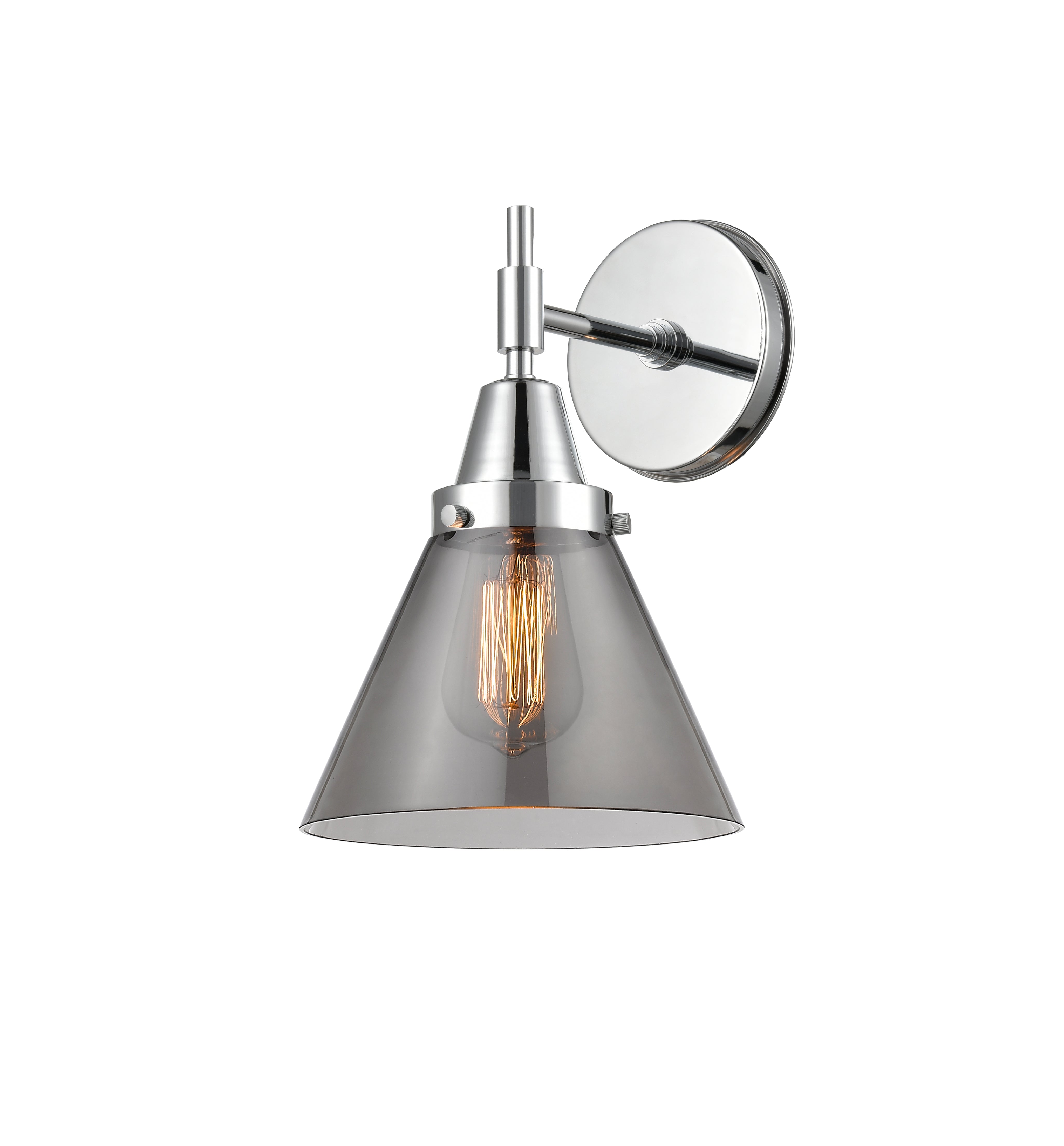 Caden Sconce Glass Steel Modern Design