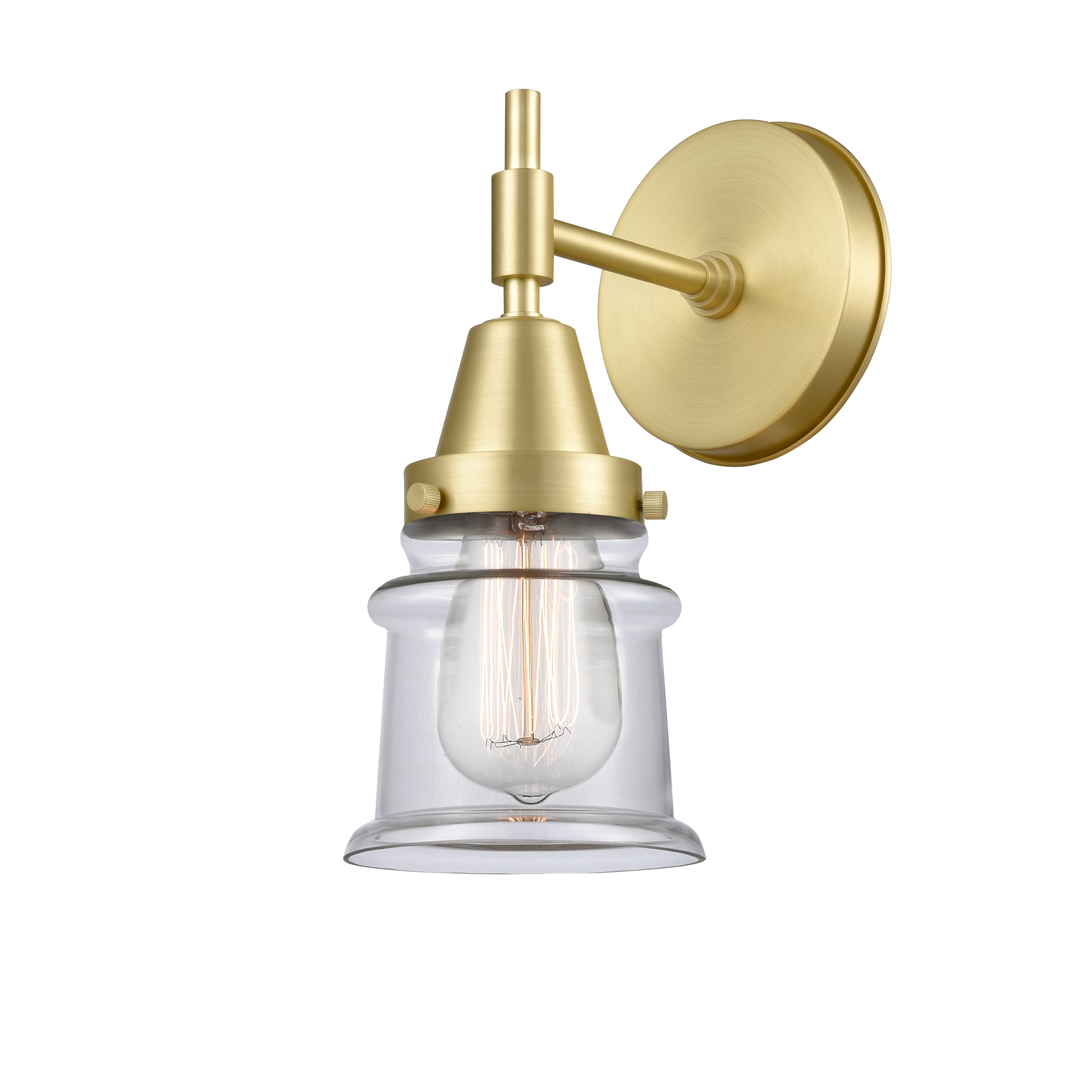 Caden Sconce Steel Glass Dimmable Design