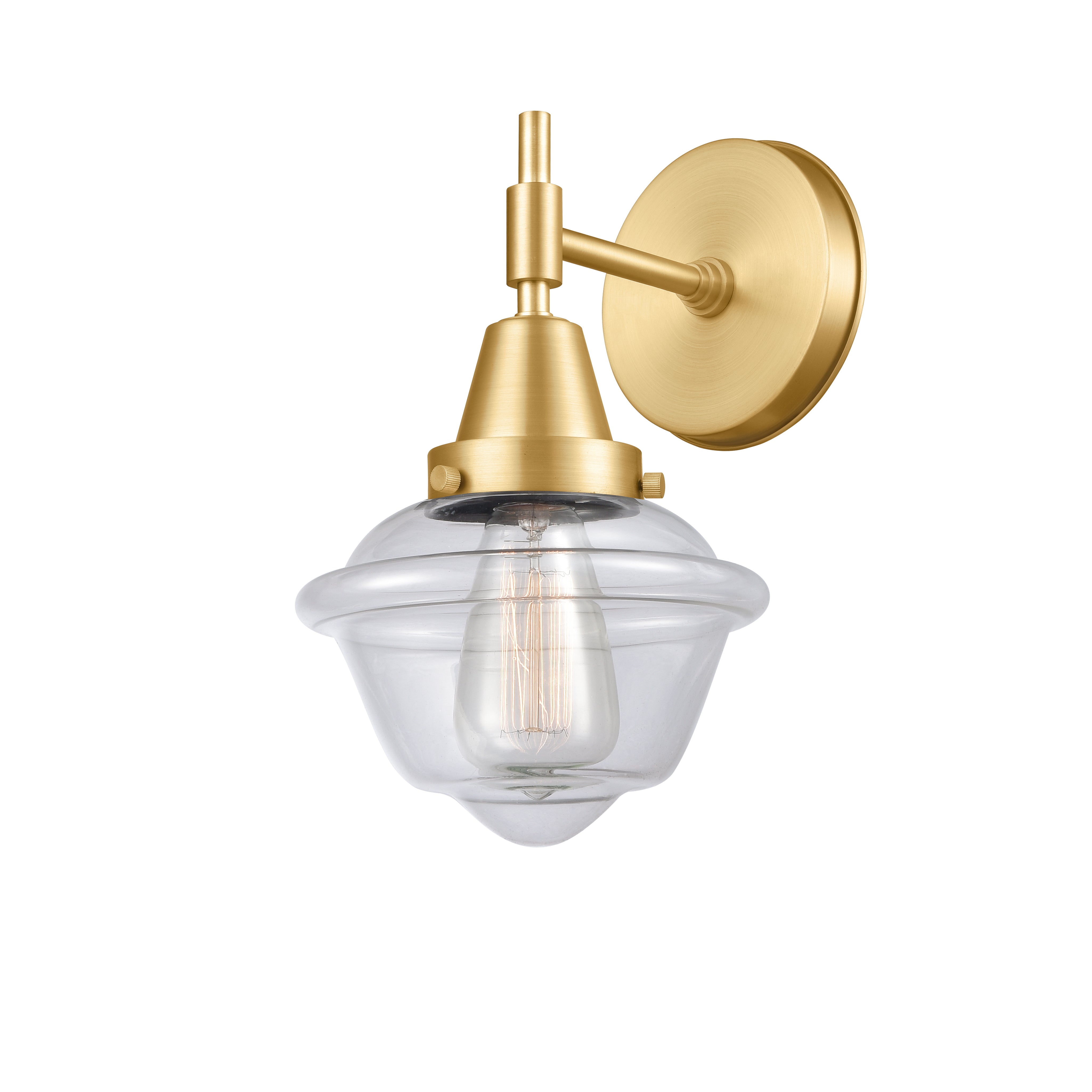 Caden Sconce Steel Glass Dimmable