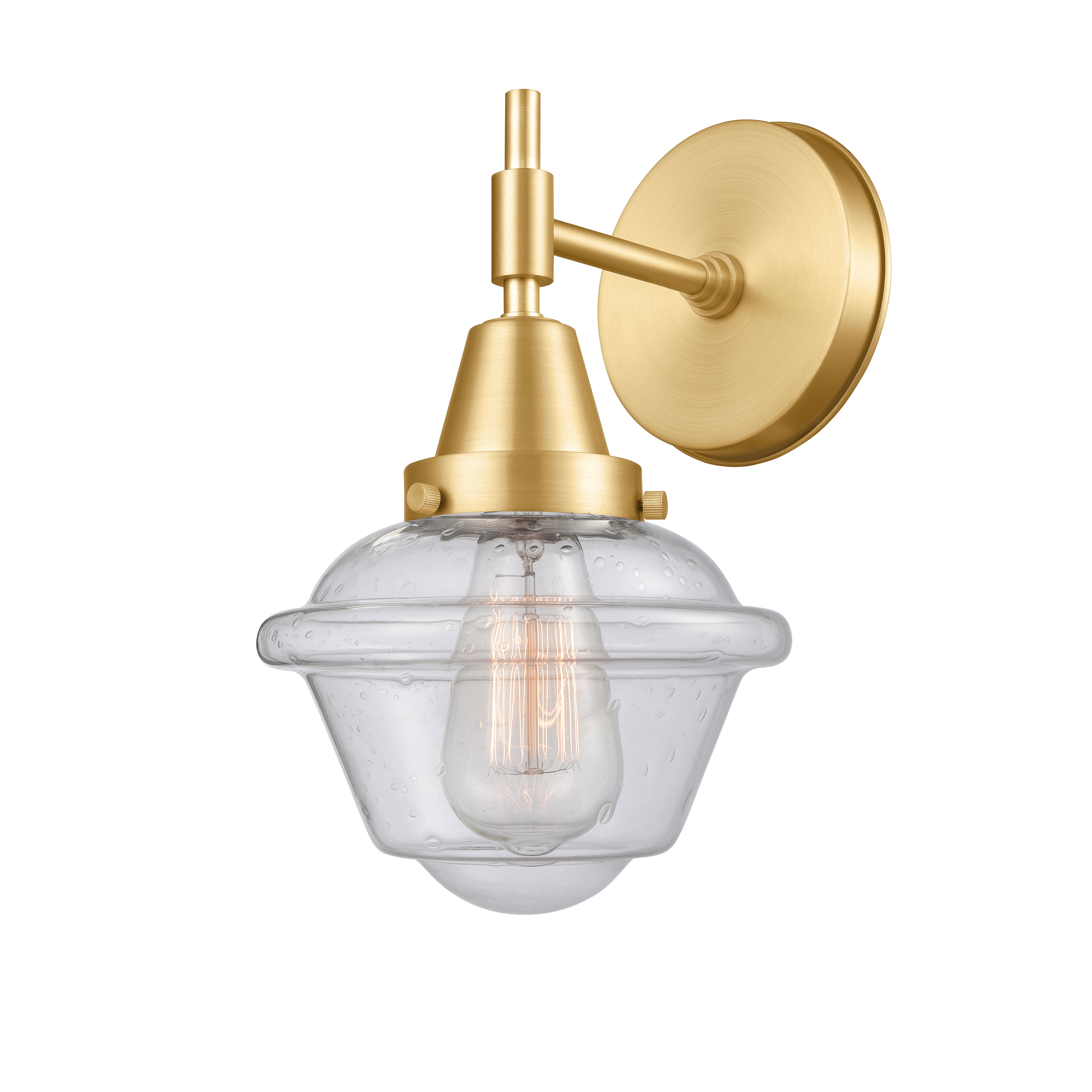 Caden Sconce Steel Glass Dimmable