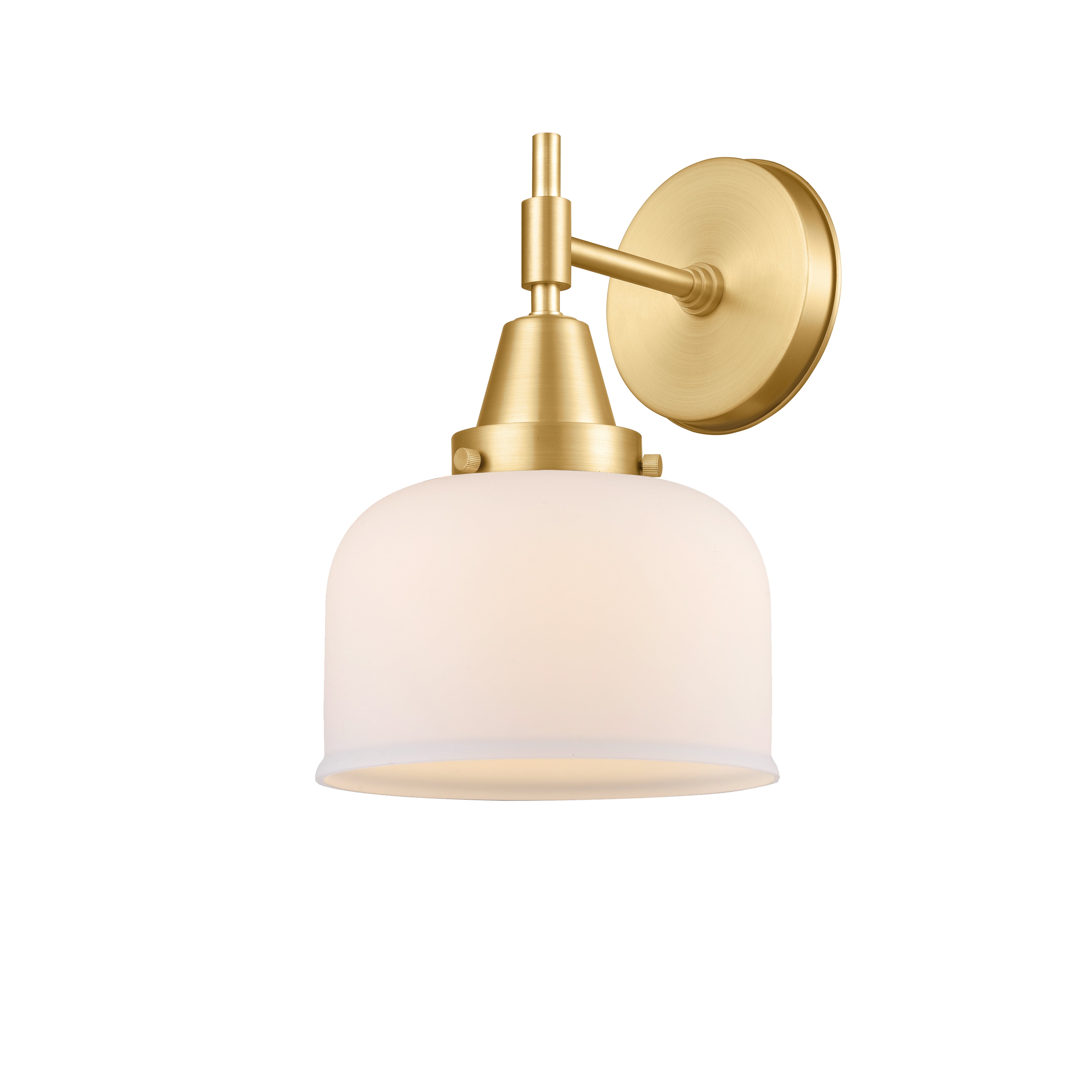 Caden Sconce Glass Steel Industrial Design
