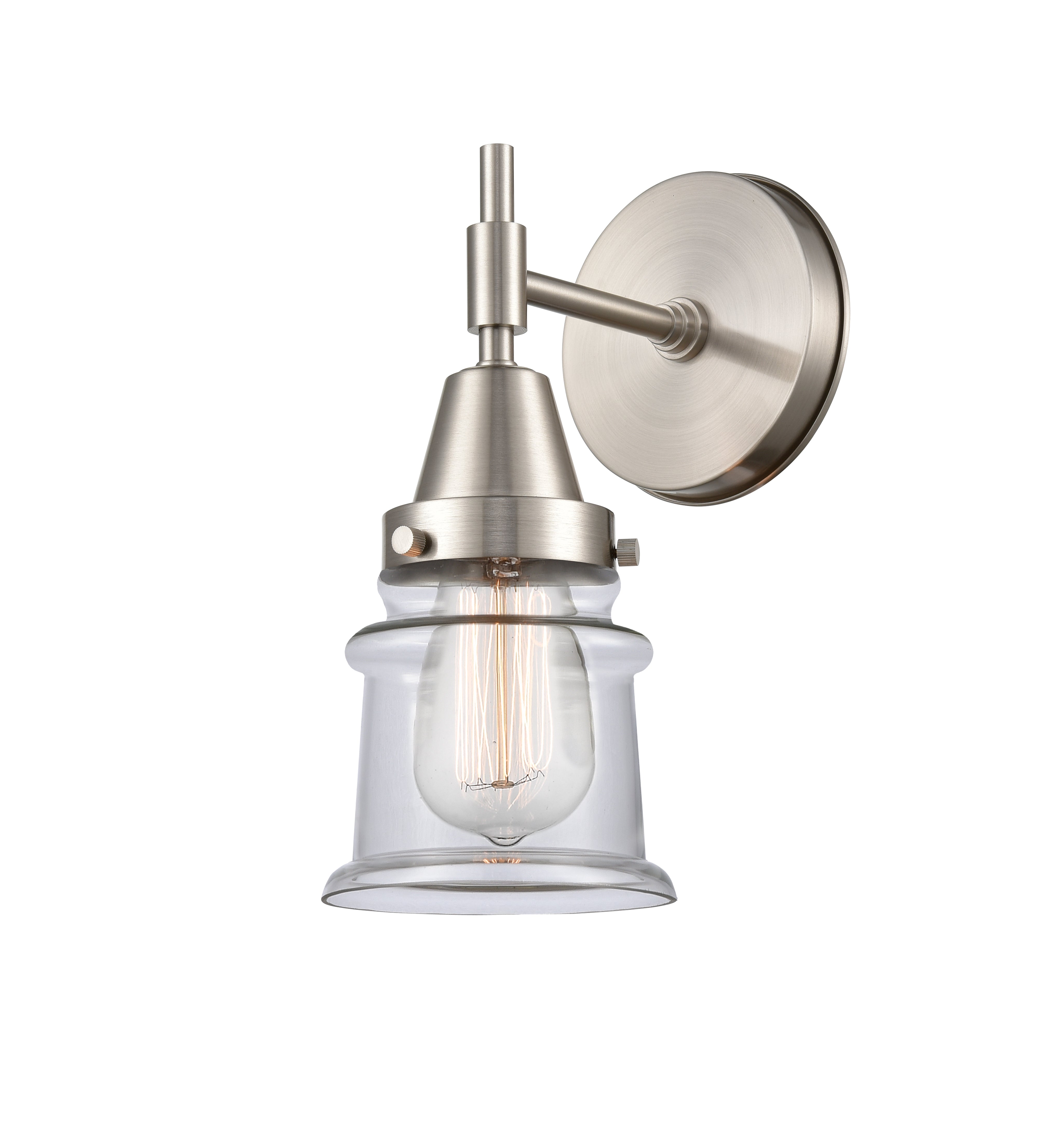 Caden Sconce Steel Glass Dimmable Design