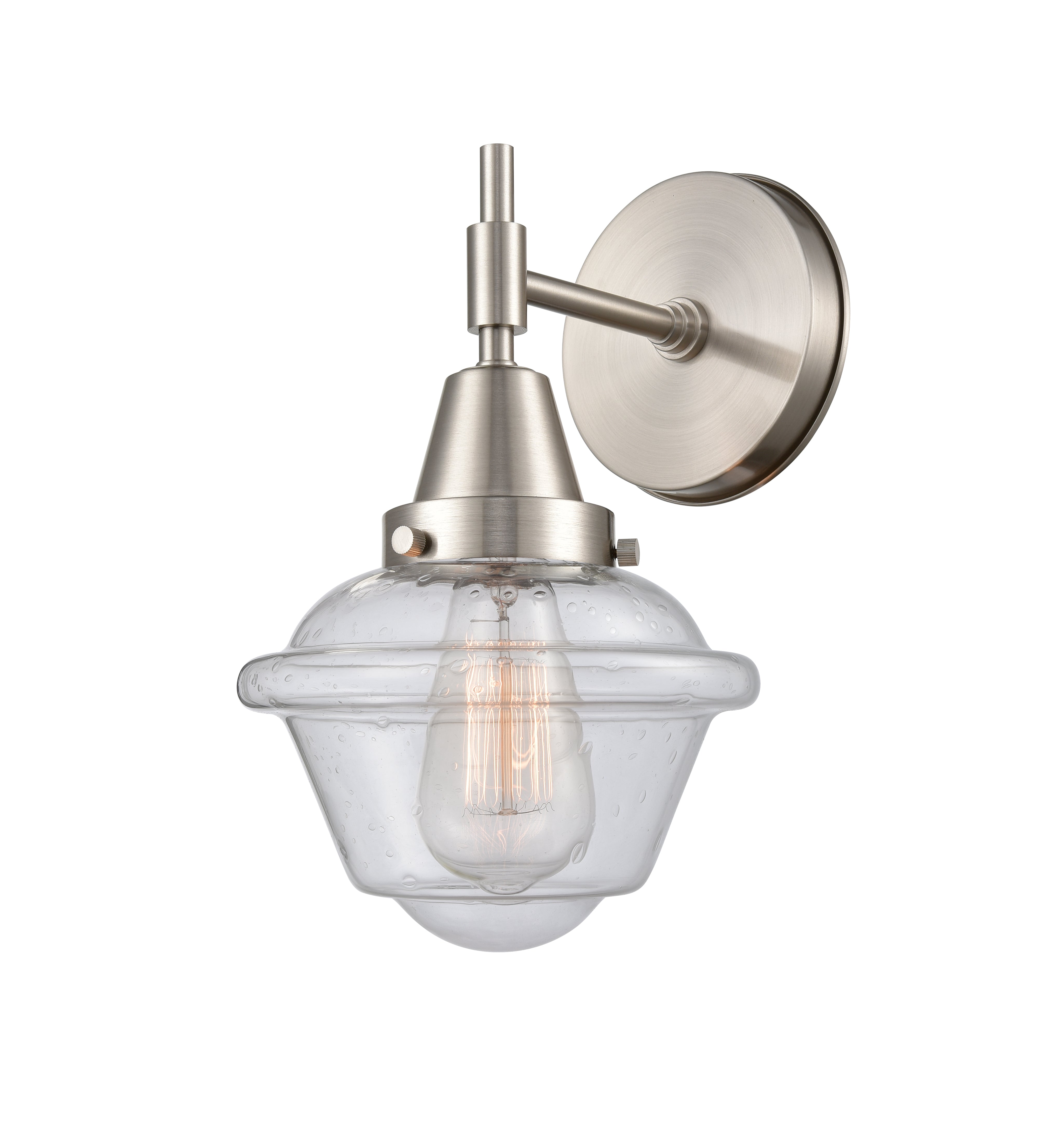 Caden Sconce Steel Glass Dimmable
