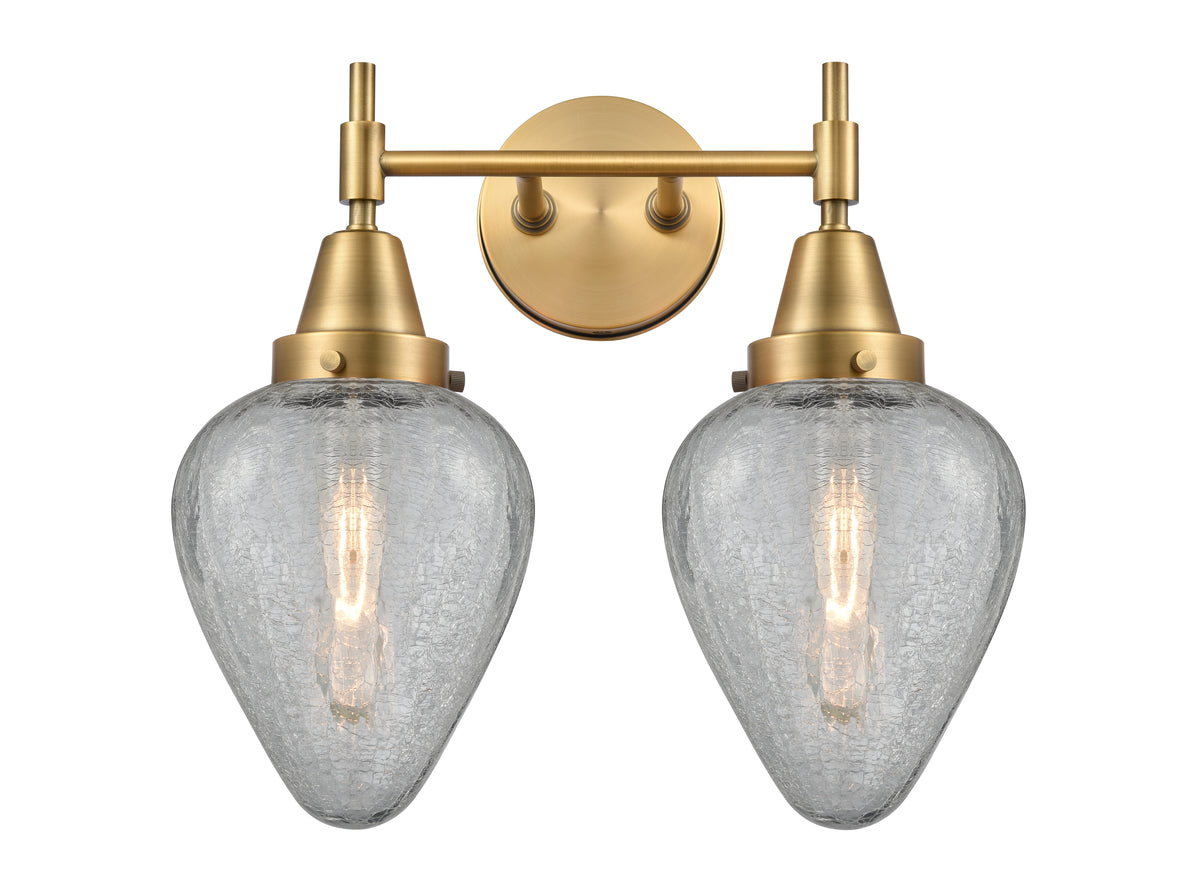 Geneseo 16-Inch 2-Light Bath Vanity Light with LED Bulbs