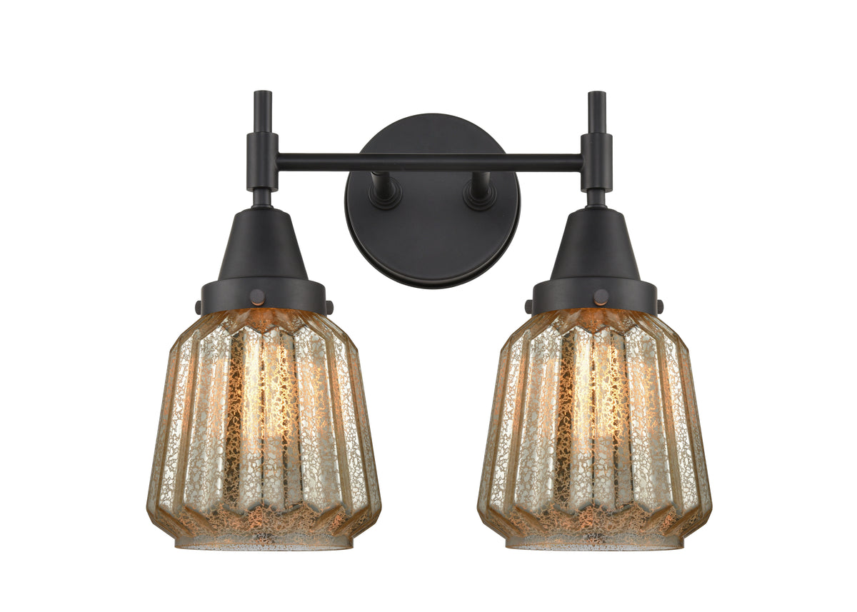 Chatham 15-Inch 2-Light Bath Vanity Light with LED Bulbs